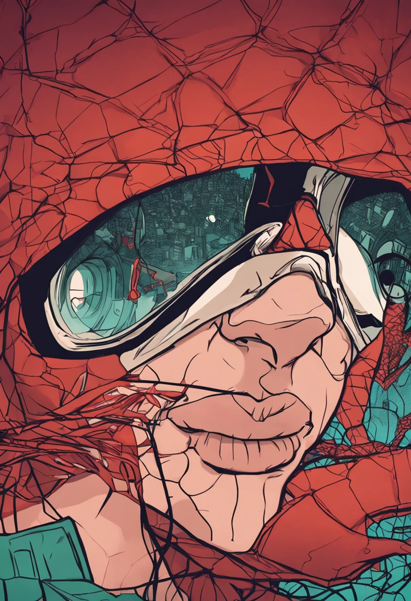 um close up de uma aranha