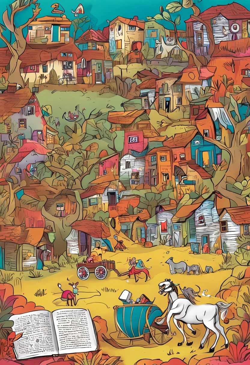 criar livro infatil de coloriri