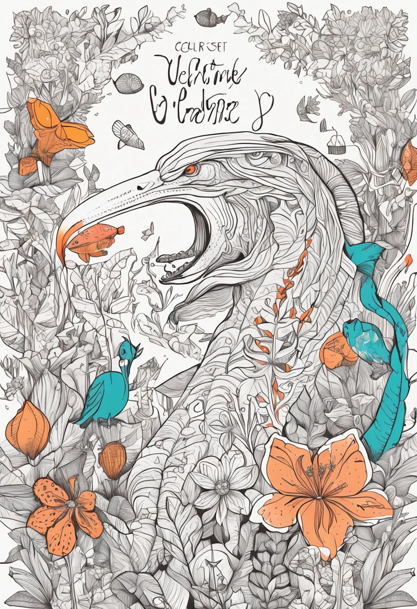 Magic Forest": Draw a charming scene of a magical forest, full of mystical creatures and lush plants. Use vibrant colors to bring your creation to life.
"Underwater World": Create a coloring book with various sea creatures. Desenhe peixes coloridos, Corals and even mermaids swimming in the depths of the ocean.
"Enchanted Garden": Imagine a garden full of exotic flowers and adorable animals. Draw birds, borboletas e muitas flores para colorir. Let your imagination fly!
"Space Travel": Take your readers on an intergalactic journey! Desenhe planetas, estrelas e naves espaciais. Use bright colors and create a universe full of mystery and fun.
"Feast of the Animals": Desenhe uma festa animada com todos os tipos de animais. Let the imagination flow and create fun scenes with dancing lions, monkeys playing music and elephants juggling. Bring characters to life with vibrant colors!