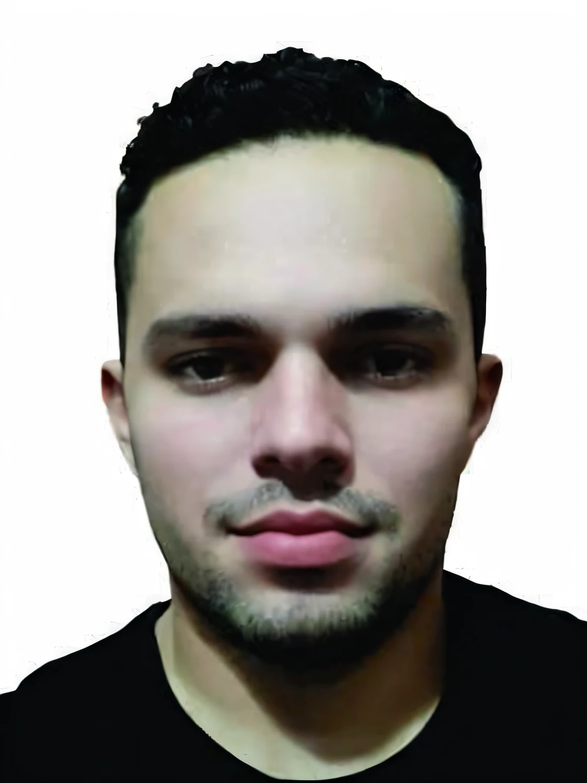 Homem bonito com esse rosto, rosto de cesar nunes. corpo brilhante, cor branco, labios brilhante