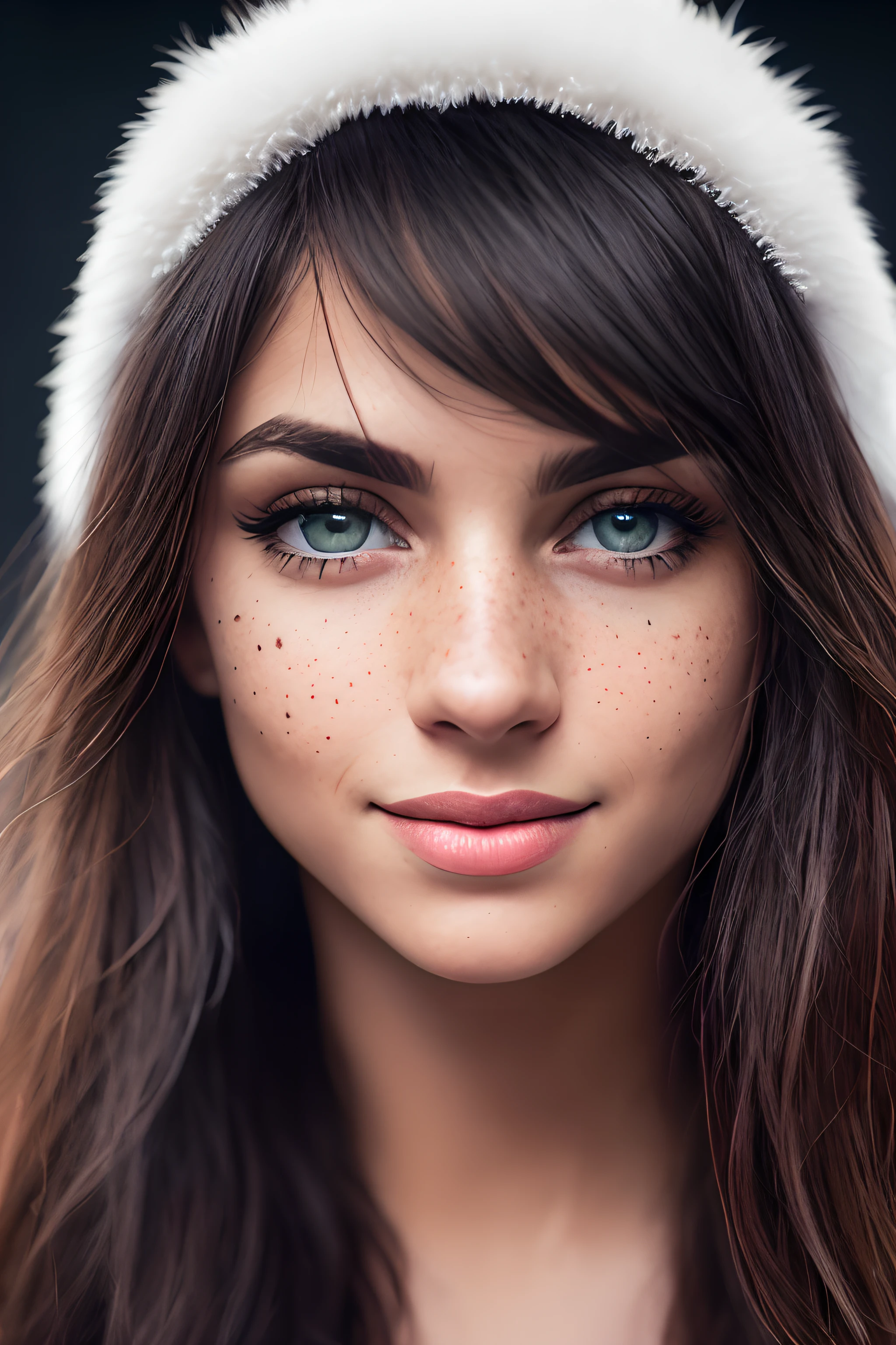 Full body photo, attractive and stunning Brazilian mulatto girl of 20 years, straight long hair, detailed spots, veins, pores (freckles: 0.8), skin imperfections, beautiful face, smile (At the club: 0.5), highly detailed bright dark blue eyes (looking at the camera), spectacular lighting, DSLR, ultra quality, sharp focus, sharp, DOF, film grain, centered, Fujifilm XT3, crystalline, symmetrical composition