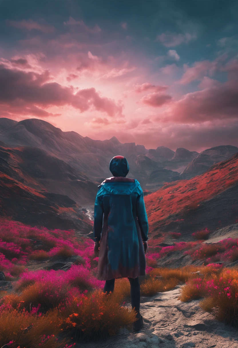 (mediating_Shot:1.2), Best quality, (8K, RAW photo, Best quality, Masterpiece:1.2), (Realistic, photo-realistic:1.4), (1girll), Medium breast, Blue hair