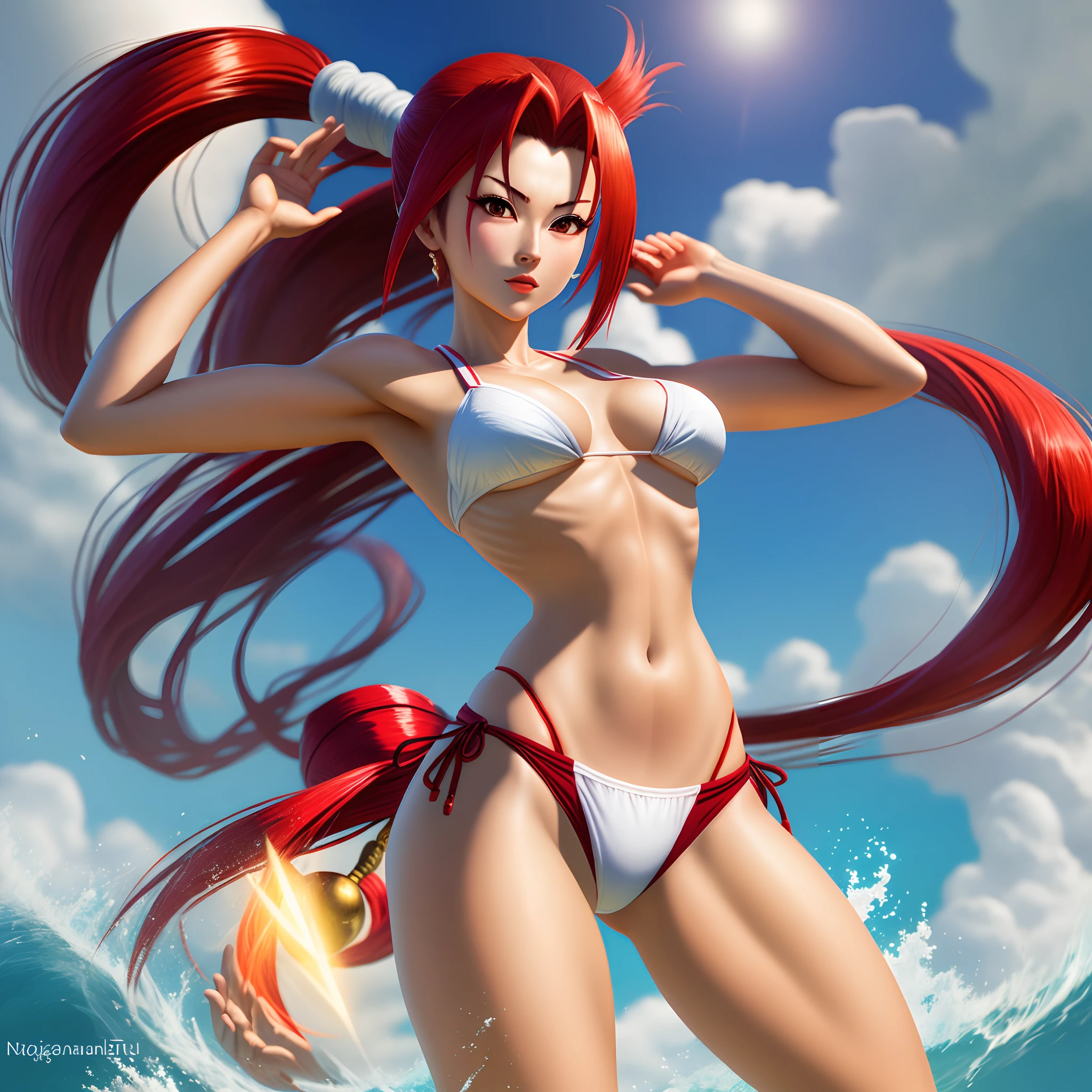 No clothes, mai shiranui