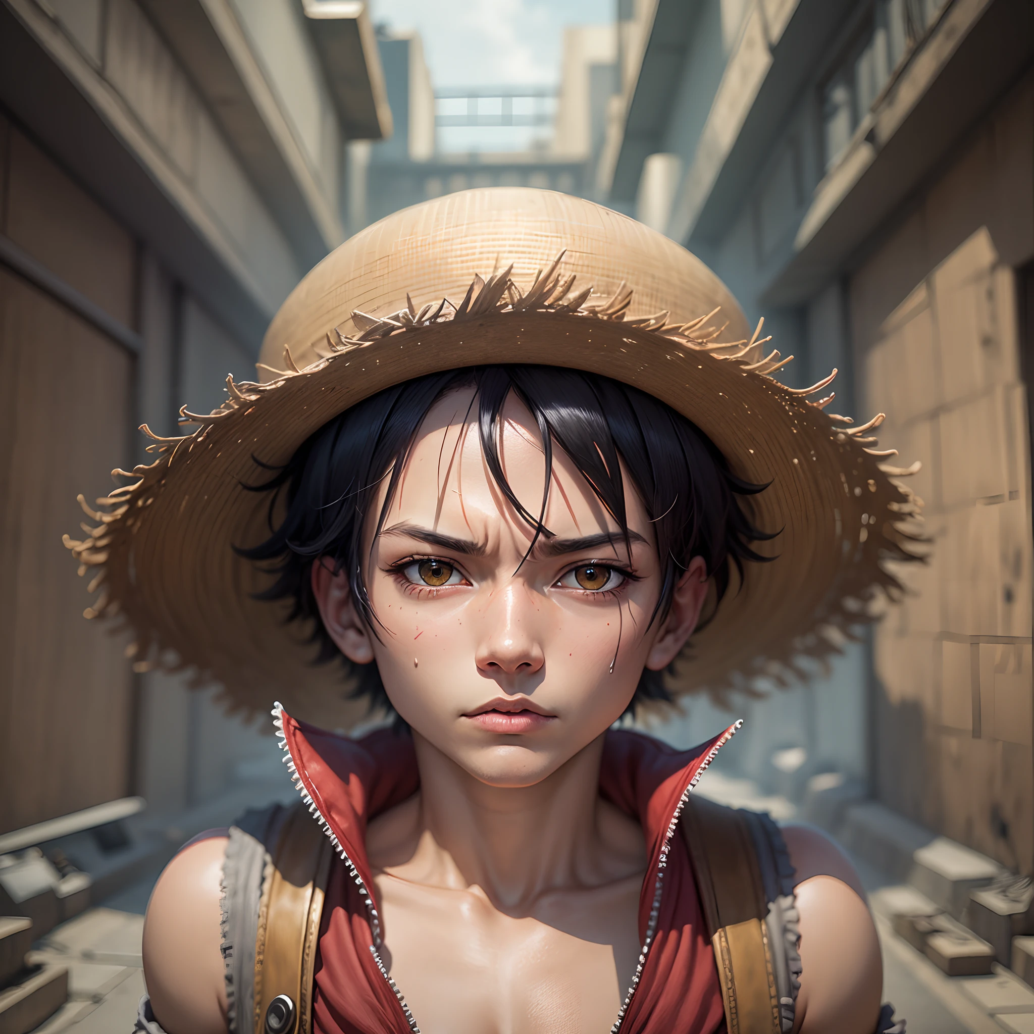Luffy, hd, 8k --auto --s2
