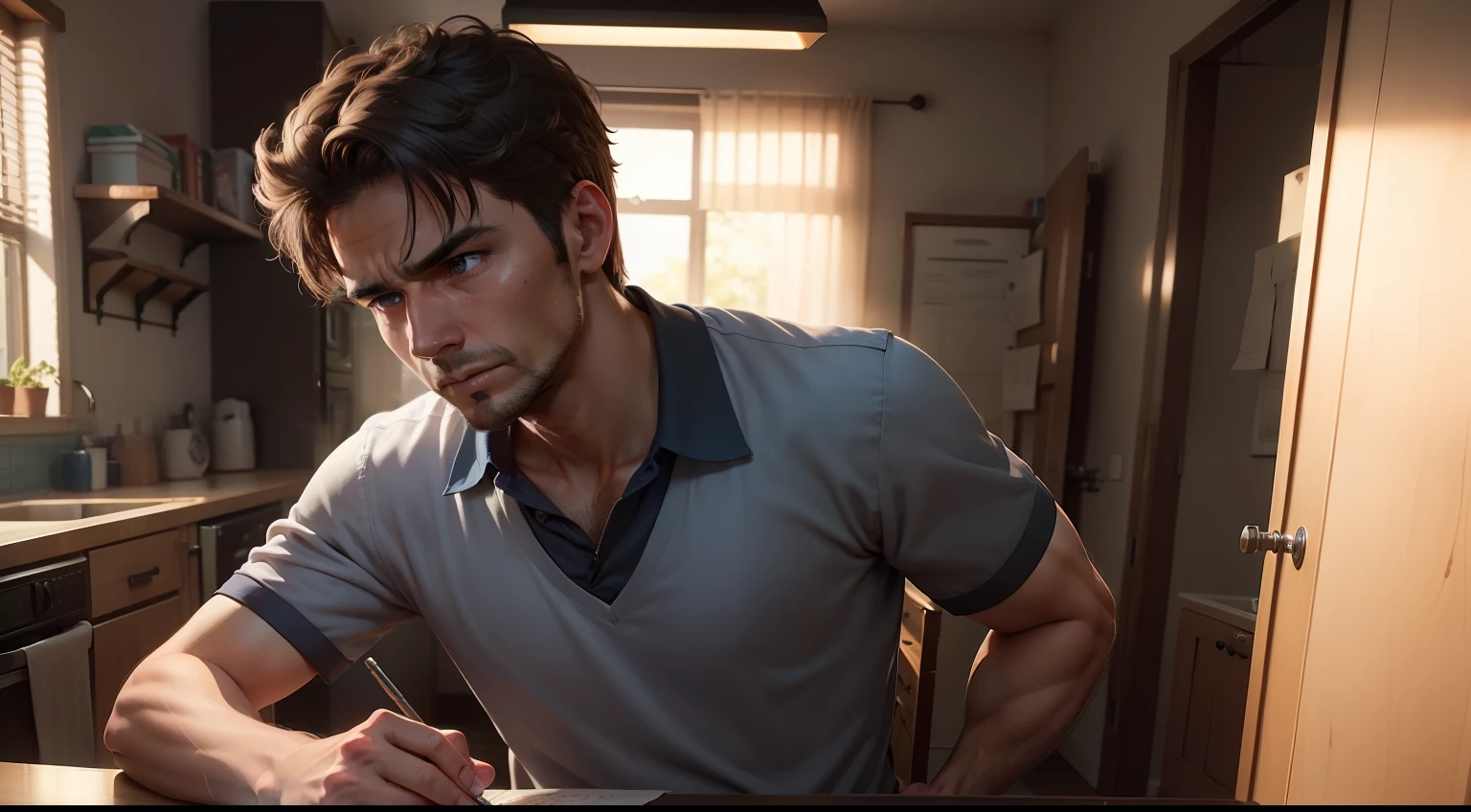 A DETERMINED MAN From an early age, he showed an insatiable curiosity and a burning passion for learning. A SMALL TOWN ULTRA REALISTIC 4K