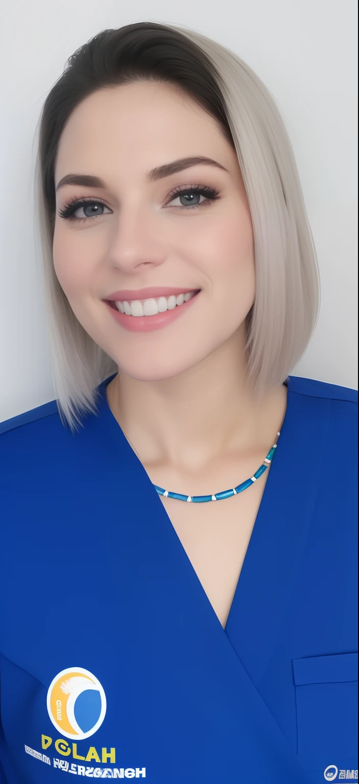 mulher sorridente no terno esfoliante azul com colar e colar, head and shoulders shot, imagem profissional, foto de perfil profissional, Head - E - Shoulders Fired, head and shoulder shot, por Zima Blue, Foto de perfil do headshot, Andou na escola chatzipanagiotou, foto de perfil profissional, Directed by: Nandor Soldier, imagem de perfil, Ewa Juszkiewicz