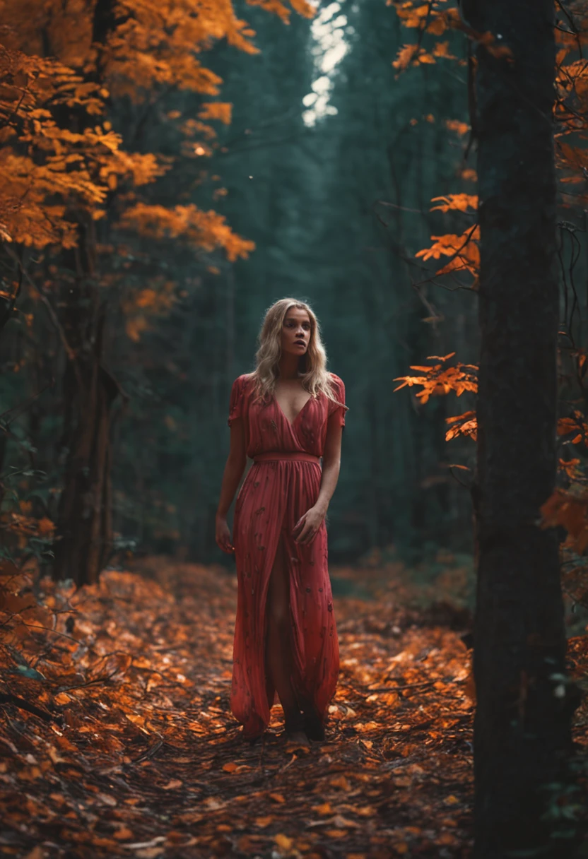 nsfw girl in forest