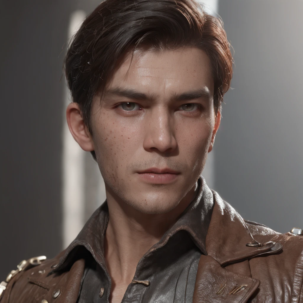(professional 3d render:1.3) af (Realistic:1.3) most beautiful artwork photo in the world，Features soft and shiny male heroes, ((Handsome guy)), Full body 8K unified rendering, action  shot, skin pore, very dark lighting, heavyshading, Detailed, Detailed face, (vibrant, photograph realistic, Realistic, Dramatic, Dark, Sharp focus, 8K), (Old leather garments damaged by weathering:1.4), ((((in blouse wearing)))), (Intricate:1.4), rays of sunshine, (Highly detailed:1.4), Digital painting, rendering by octane, art  stations, concept-art, smooth, Sharp focus, illustration, Art germ, (Xiao Zhan:0.23), Xiao Zhan, (Global illumination, Studio light, volumettic light), heavy rain, particles floating, Pan, fantasy, elf, full bodyesbian, ((Upscale hotels)),CGSesociety,art  stations