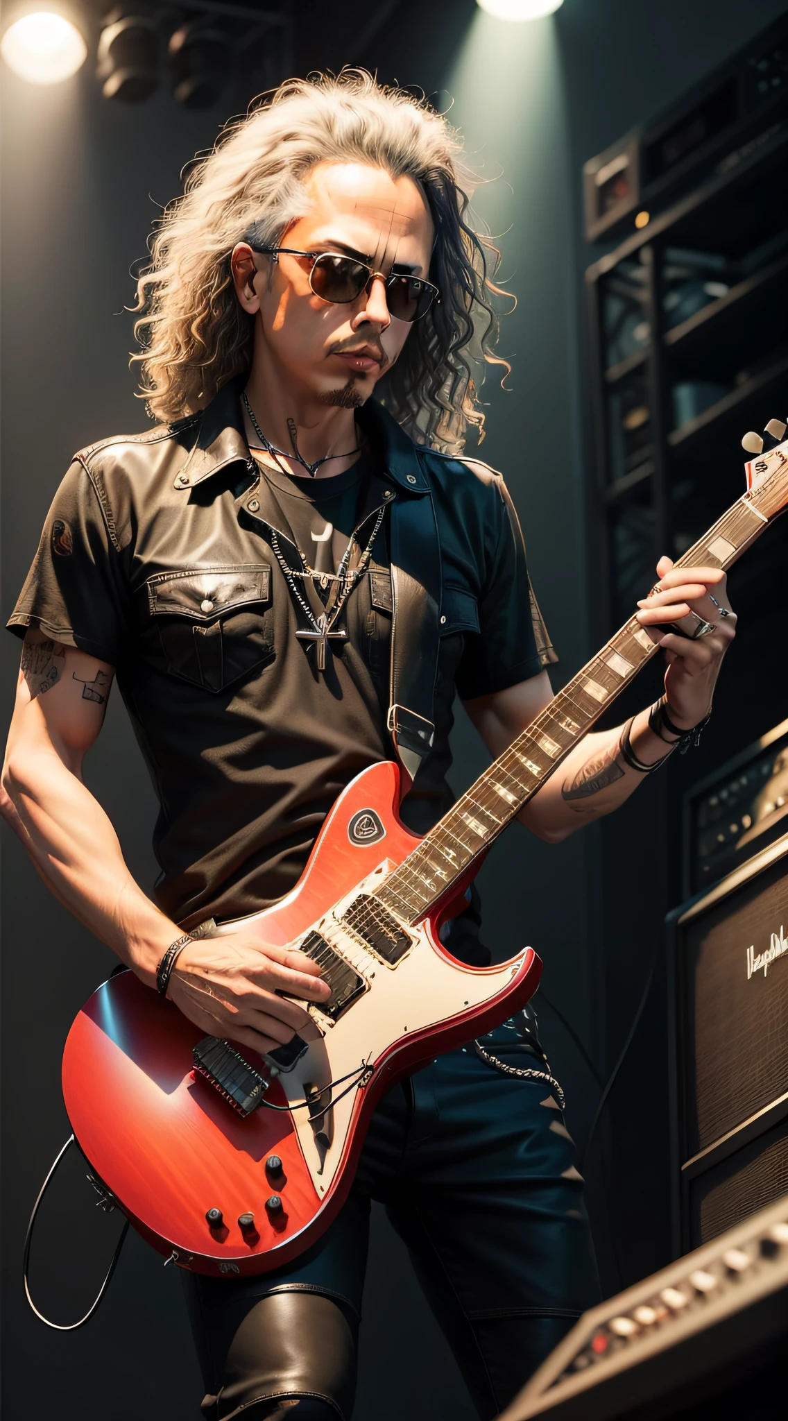 Lead Guitarist of Metallica Kirk Hammett