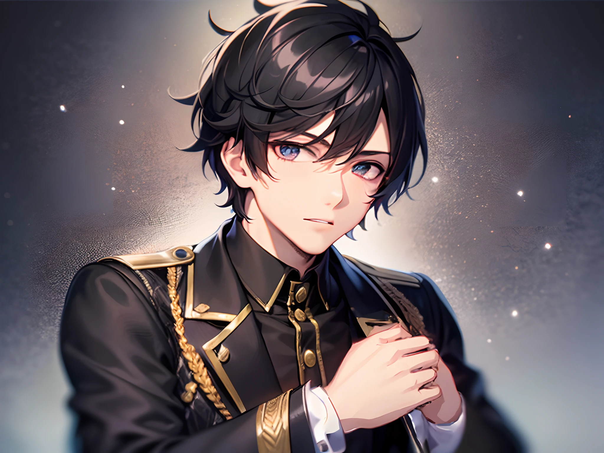 Anime - style image of a man in uniform with a sword, beautiful androgynous prince, delicate androgynous prince, inspired by Masanobu Okumura, handsome prince, shigenori soejima illustration, highly detailed exquisite fanart, Anime portrait of a handsome man, Handsome Anime Pose, Key Anime Art, anime handsome guy, Detailed key anime art