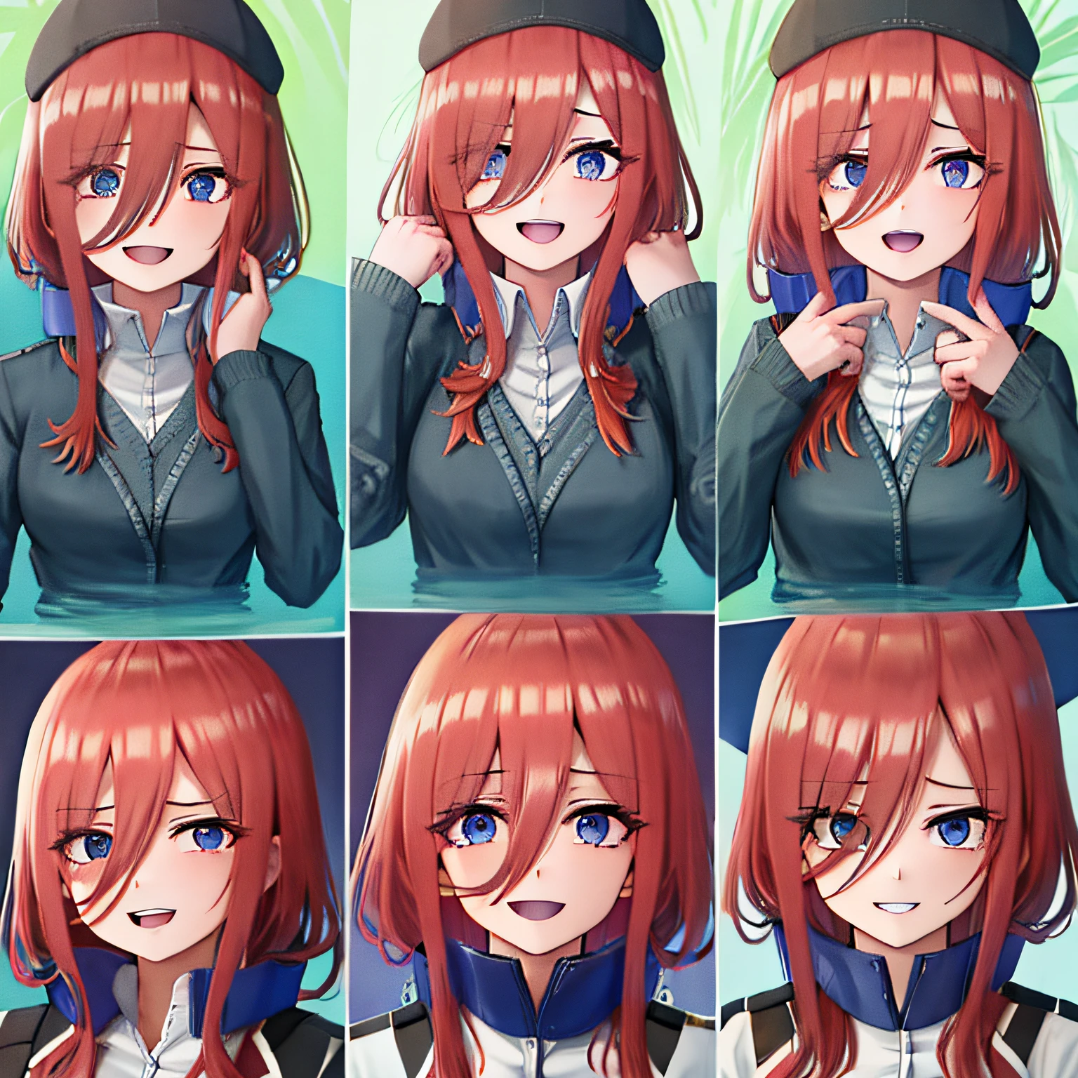 Various different expressions 10