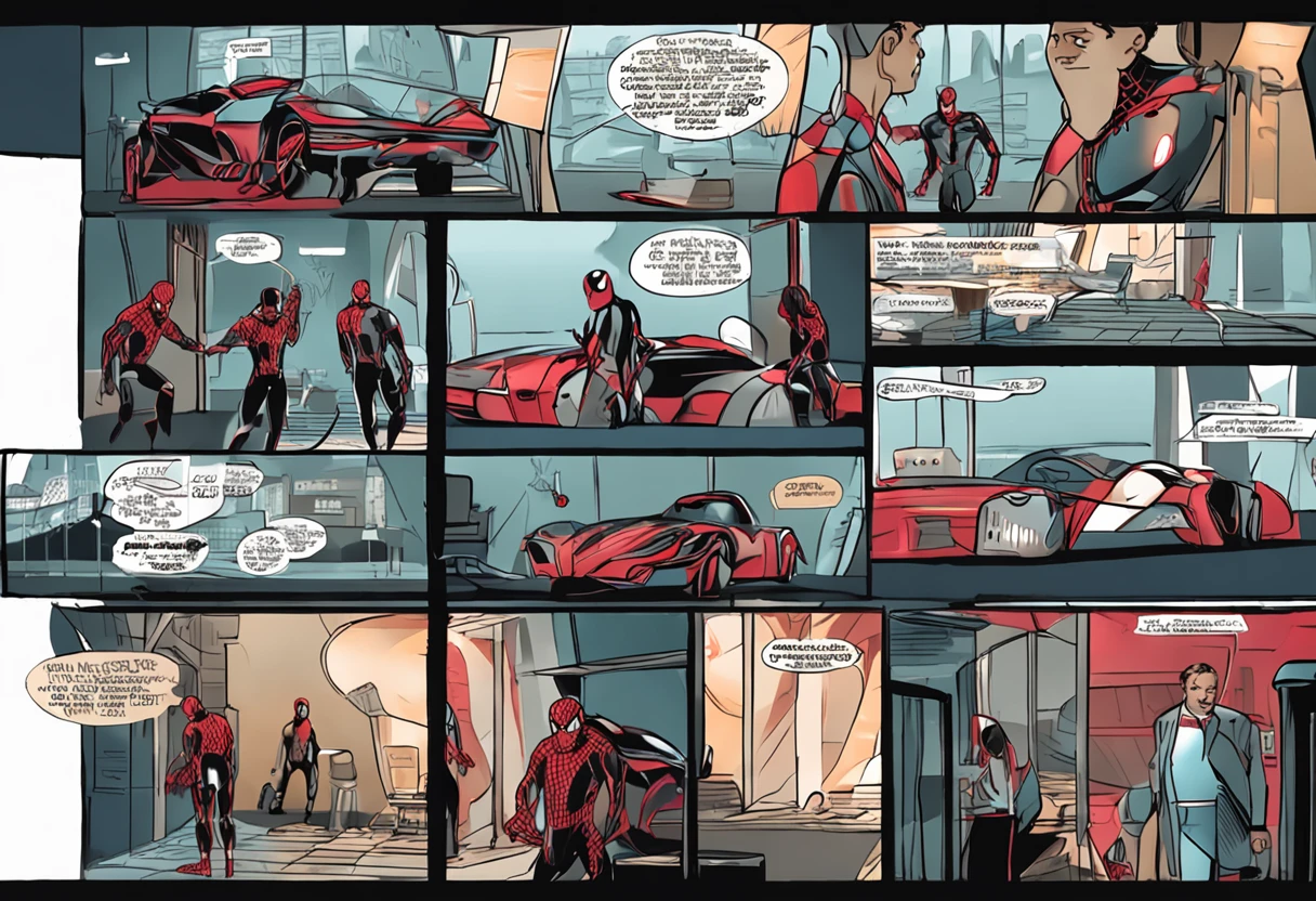 Homem-Aranha Traje Preto Moderno