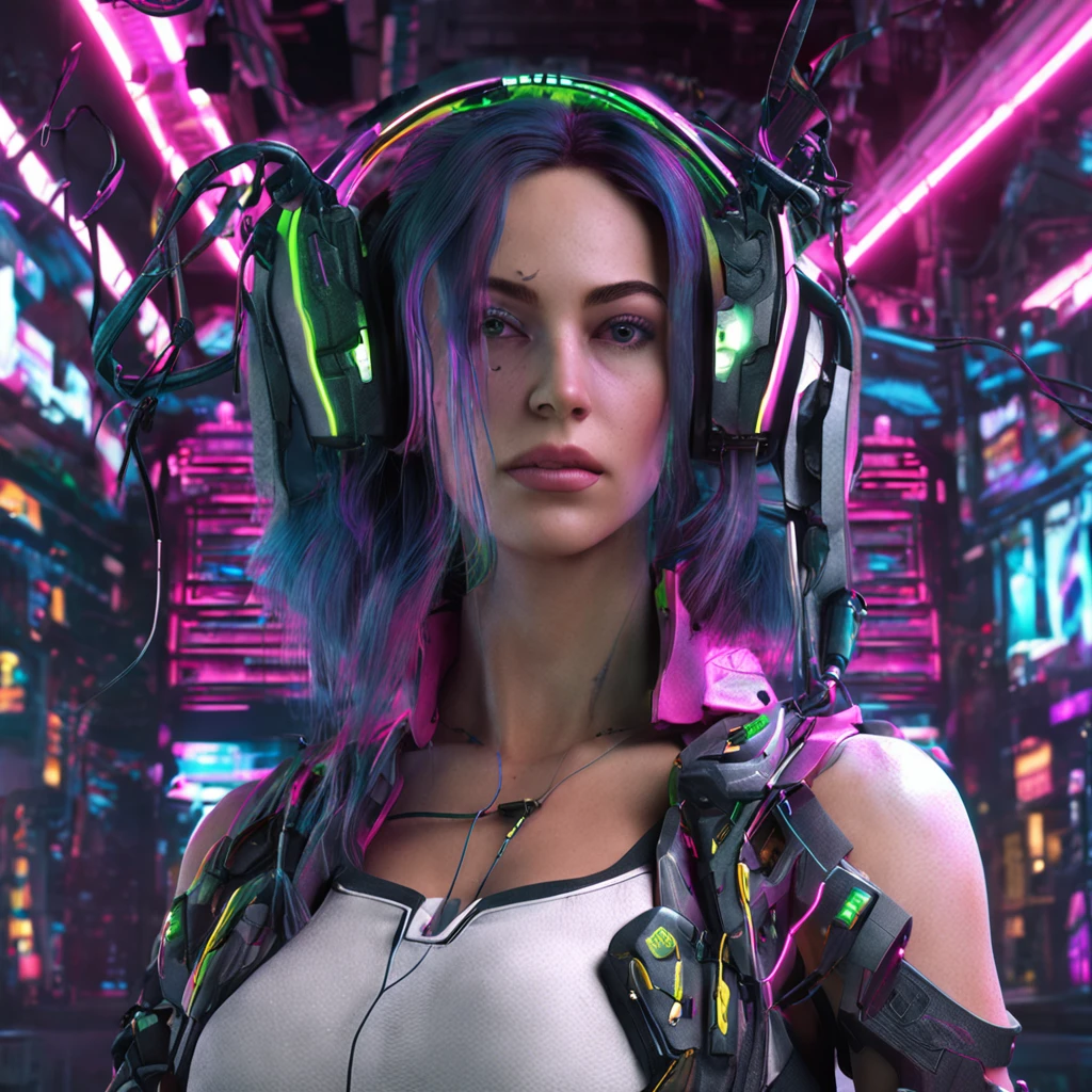 cyberpunk girl