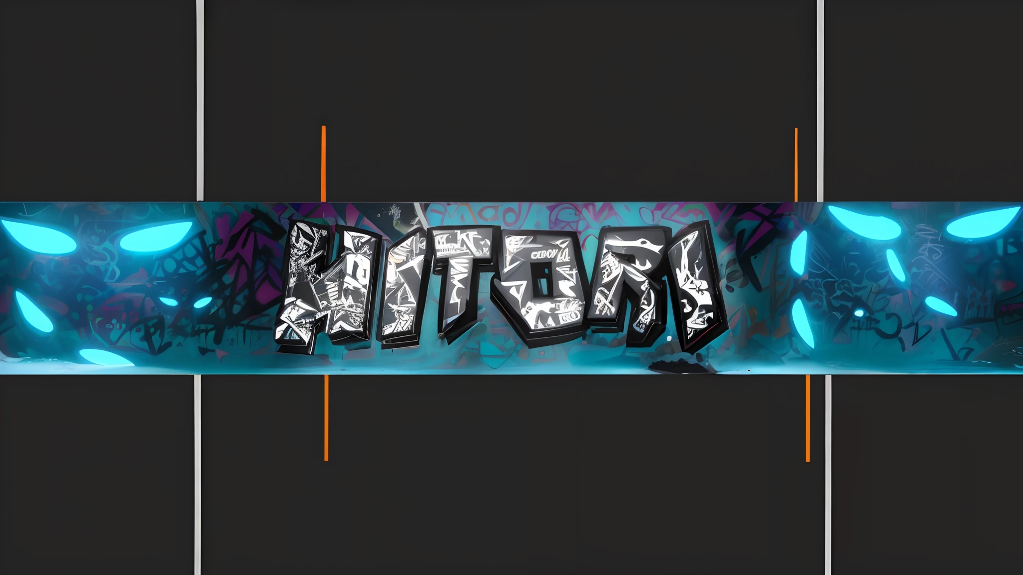 Photoshop-style graffiti text effect with dark background, unknown artstyle, in the style of graffiti, 3D текстура grafffiti, Digital Banner, Header with logo, Website banner, clean artstyle, graffiti, Popular on Artstatoon, atom, Banners, Commercial banner, grafffiti, banner, cartoon art style, ArtStyleUnknown, Wild-style graffiti, grafffiti