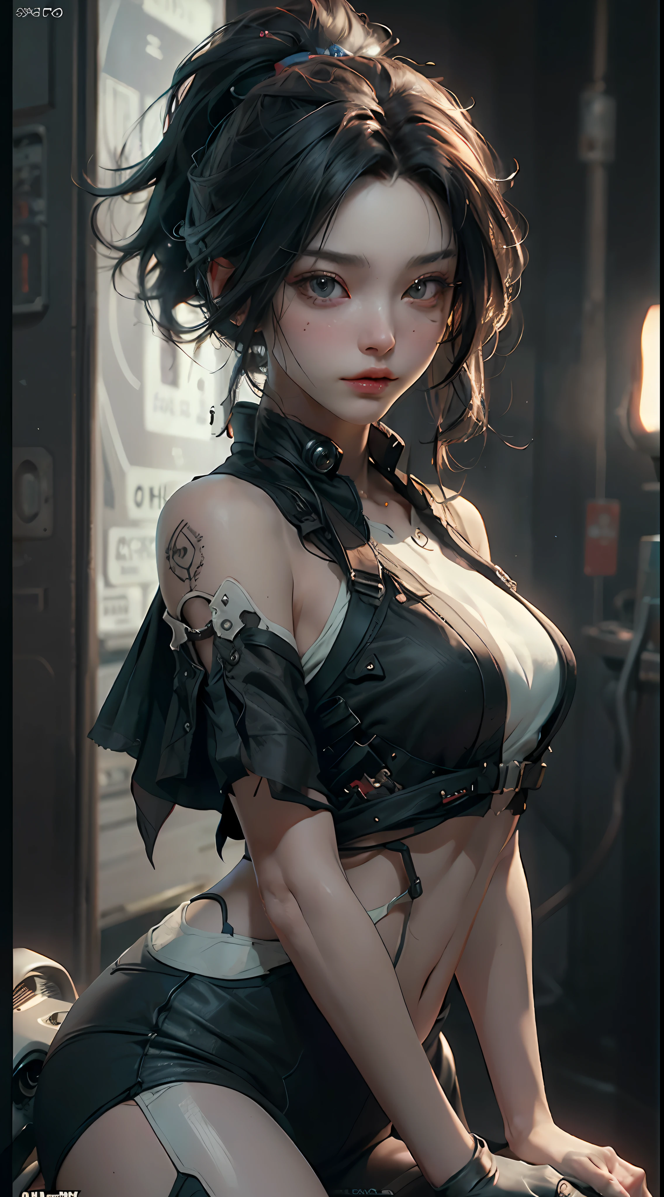 Sweet girl change background 8k ultra in sity
