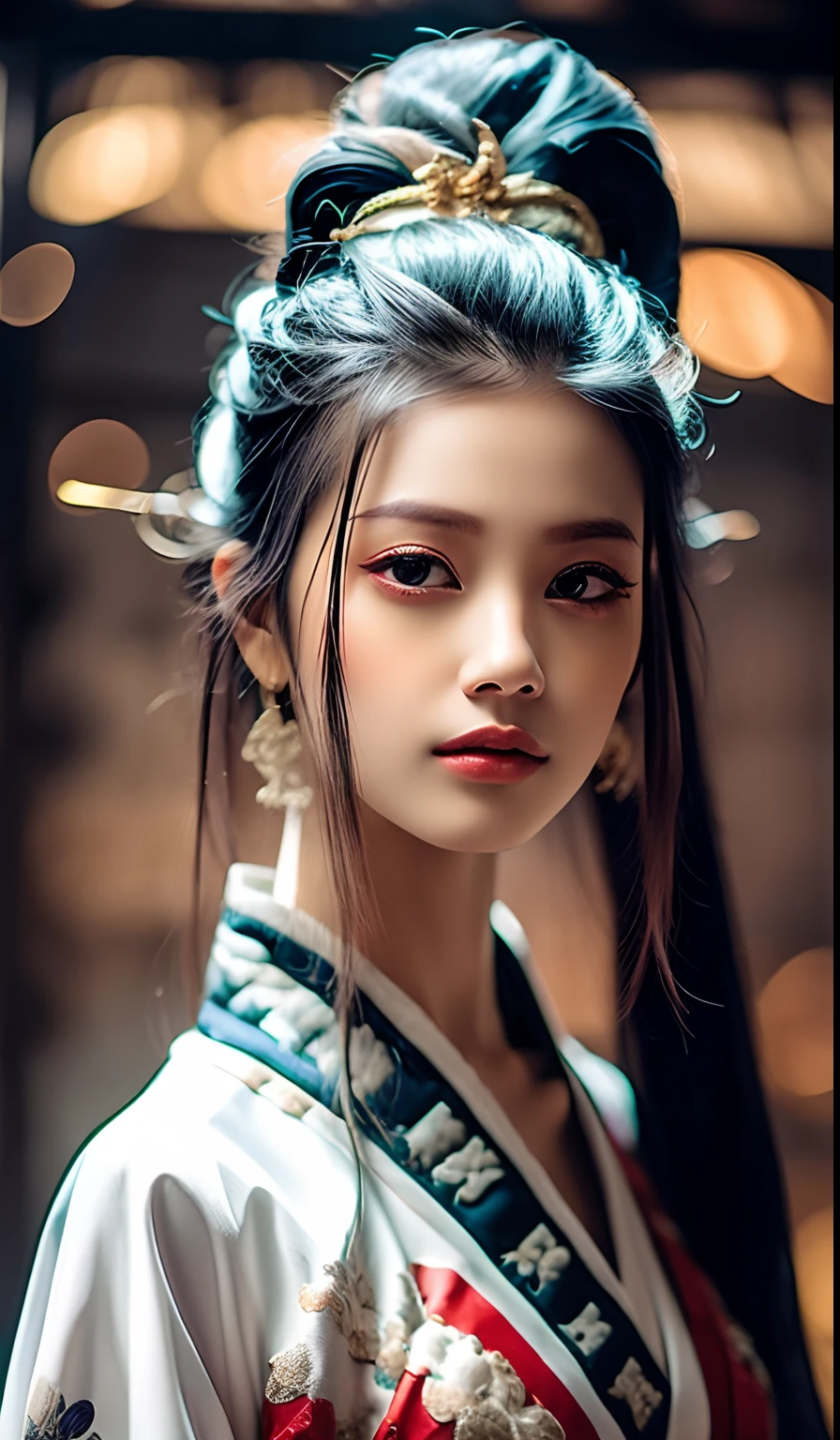 best quality, master, highres, wuxia 1girl, china dress, super Beautiful face, super beautiful eye, Super beautiful hair Super beautiful face，Super beautiful eyes，Super beautiful hair，Red wedding dress