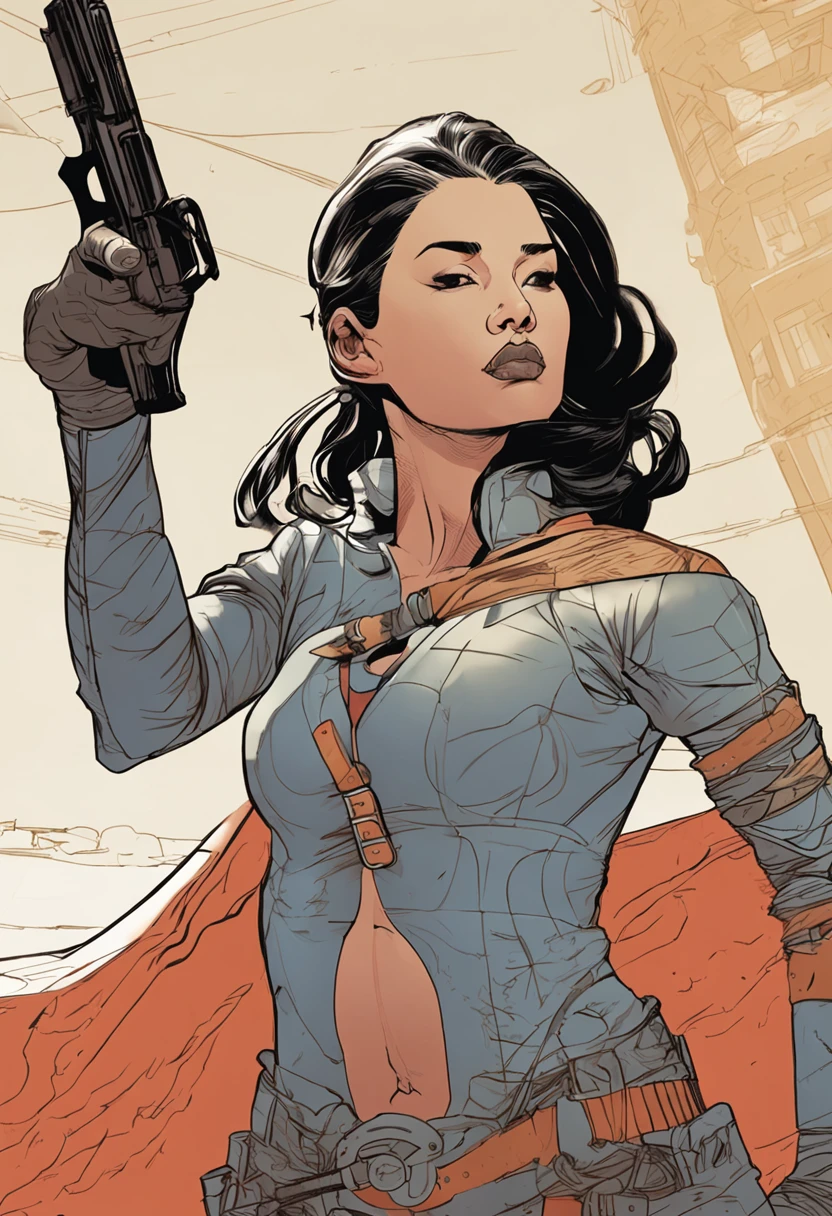 Close de pessoas usando hunfas chinesas, arte oficial do personagem, official character illustration, Adam Hughes, Close da arte do personagem, Mulheres cultivadoras marciais, Retrato completo de Shu Lien, arte detalhada do personagem, retrato detalhado do personagem, Capa de quadrinhos de Phil Noto, Sister, Shu family, full-colour illustration, Heroines, Mulan, trajes hunfa feminina wuxia