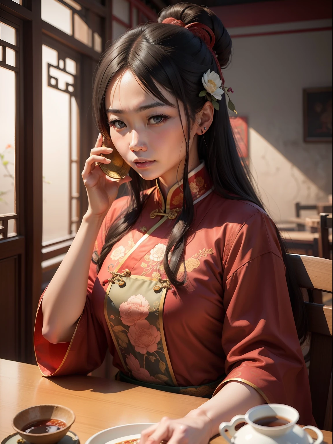 woman, China, ancient, traditional