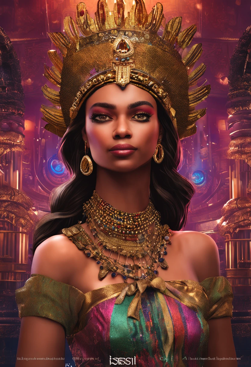 Young and beautiful Babylon queen Esther