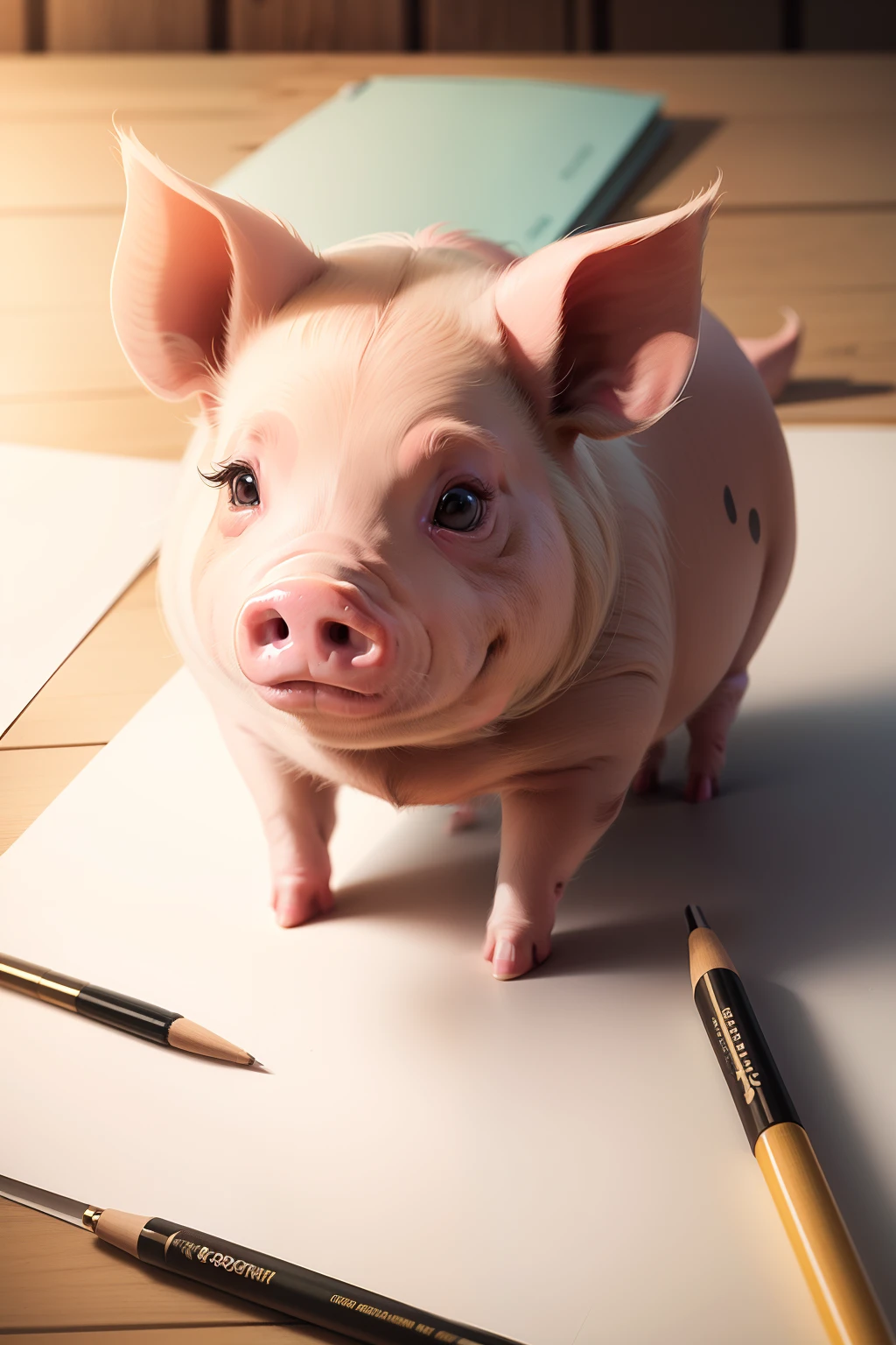 pig drawing