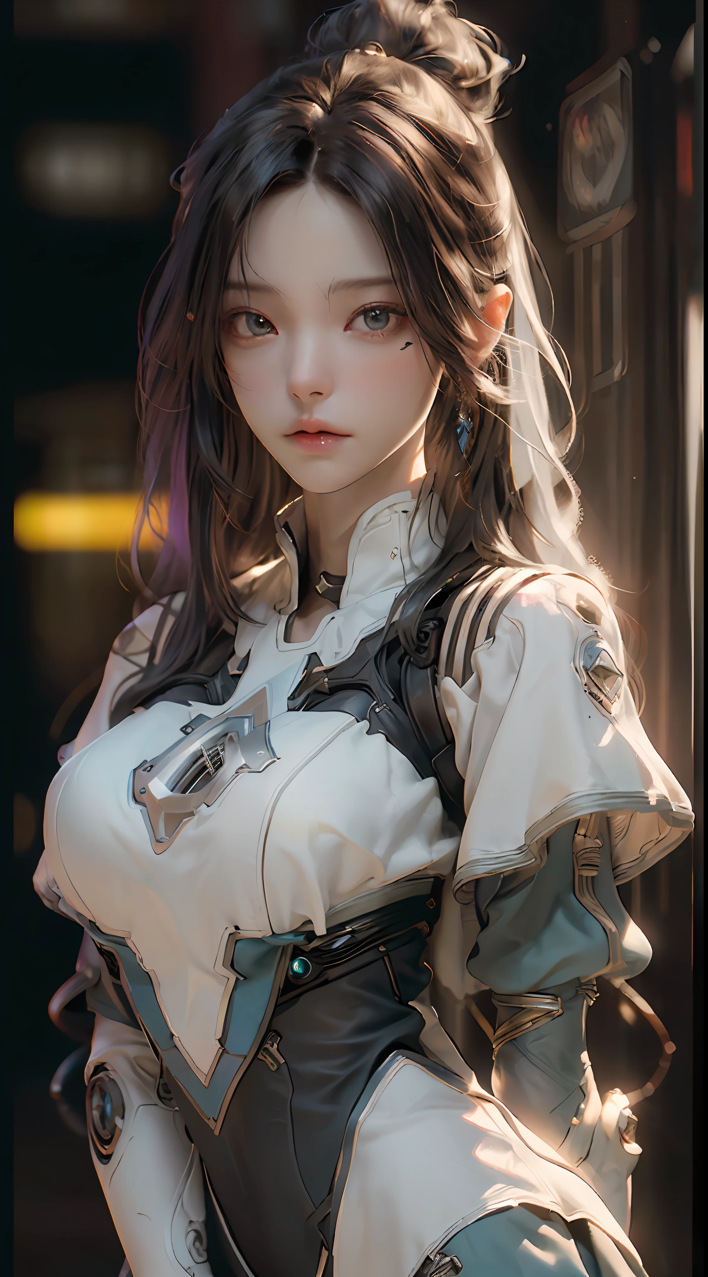 ((Best Quality)), (Masterpiece)), (Details:1.4), 3D, Beautiful Cyberpunk Woman Image,HDR (High Dynamic Range),Ray Tracing,NVIDIA RTX,Super Resolution,Unreal 5,Subsurface Scattering,PBR Texturing,Post-Processing,Anisotropic Filtering,Depth of Field,Maximum Clarity and Sharpness, Multilayer Textures, Albedo and Specular Maps, Surface Shading, Accurate Simulation of Light-Material Interactions, Perfect Proportions, Octane Rendering, Two-Tone Lighting, Wide Aperture, Low ISO, White Balance, Rule of Thirds, 8K RAW, Nipples, Tattered