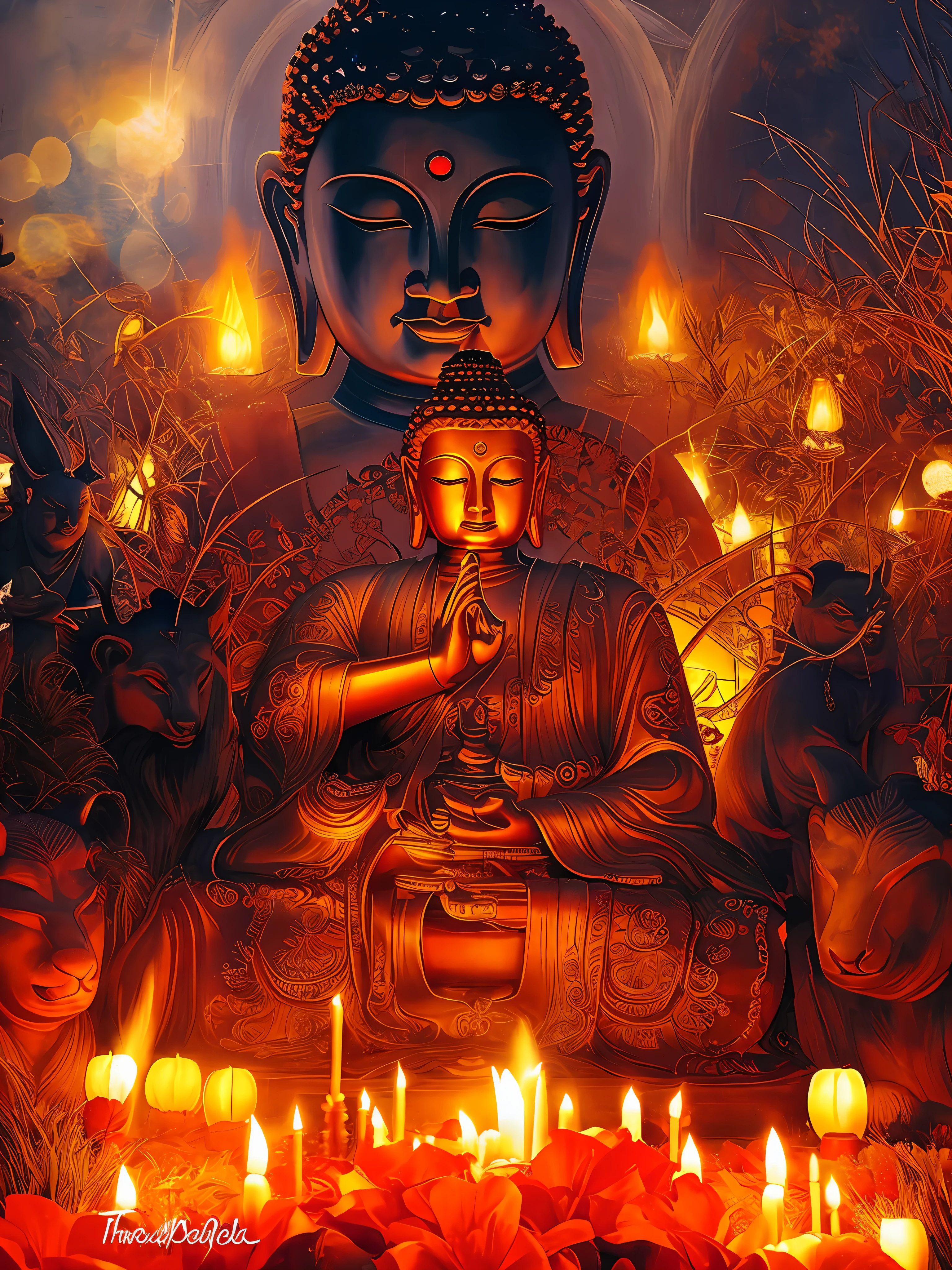 True Buddha, true demon