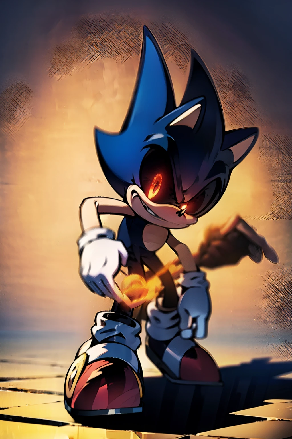Sonic the Hedgehog portrayed by Willem Dafoe