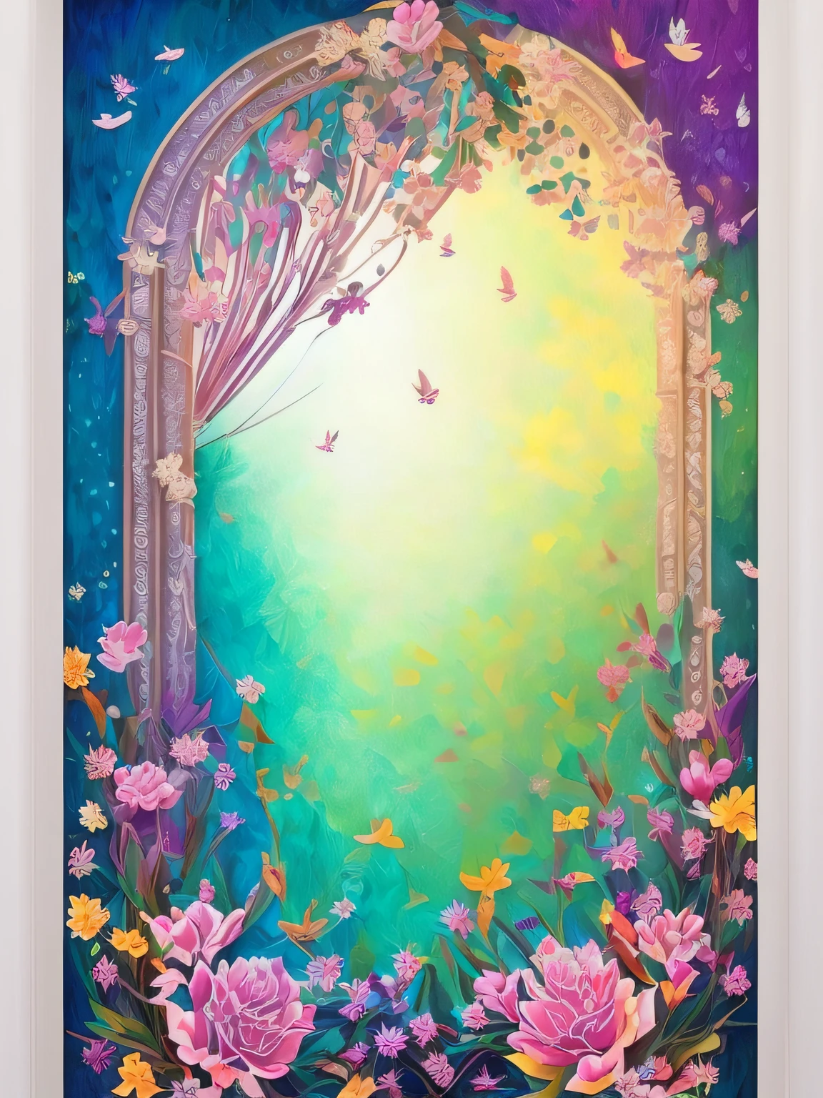 "(unity 8k wall paper、ultra-detailliert、Beautifully Aesthetic、masterpiece、top-quality)、((Beautiful oil painting style))、masutepiece, beautiful lighting, Glittering Gemstones, Staring straight ahead