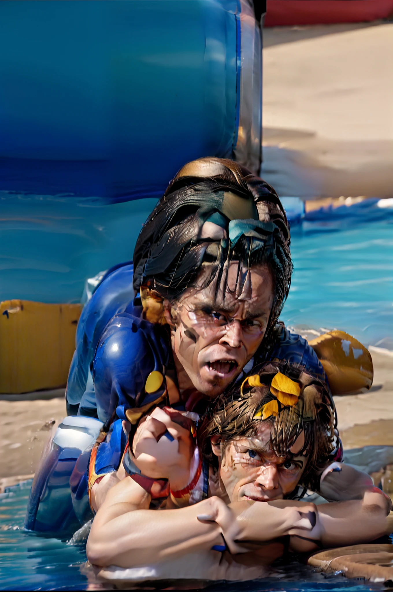 Willem Dafoe se divertindo com Sonic