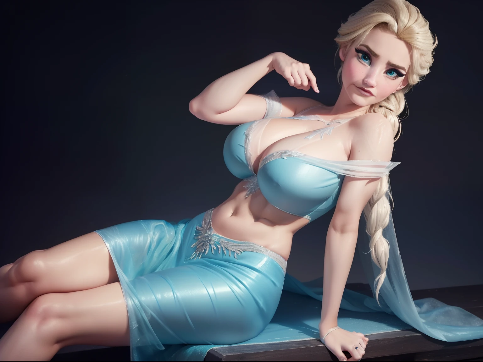 Foto,((elsa de frozen ))),de disney,Sensual,Pecho grande, caderas perfectas tetas grandes, muslos grandes y torneados, lleva su ropa ajustada (((sobre un fondo vacia vacio))) ((empty dark background)),8k, hiperrealista, todo parece un renderizado de motor irreal ((Vista de cuerpo completo))cuerpo perfecto, pose caliente, hielo, (((Como estilo de renderizado de motor irreal))), aesthetic, ((pose sexy)) Sorprendentemente hermoso momento sincero, full body vintage aesthetic, cuerpo completo,35mm film feel, 16k, lumen –ar 9:16 –v 5.1 –q 2 –c 6 –style raw Big tits, muslos torneados usa su ropa ajustadacuerpo perfecto, pose caliente, Chica ,sexy big breast hot tits ,en el hielo ,Como estilo de renderizado de motor irreal, esthetic, Sorprendentemente hermoso momento sincero, full body vintage aesthetic, cuerpo completo,35mm film feel, 16k, lumen –ar 9:16 –v 5.1 –q 2 –c 6 –style raw ,Big, muslos torneados usa su ropa ajustada