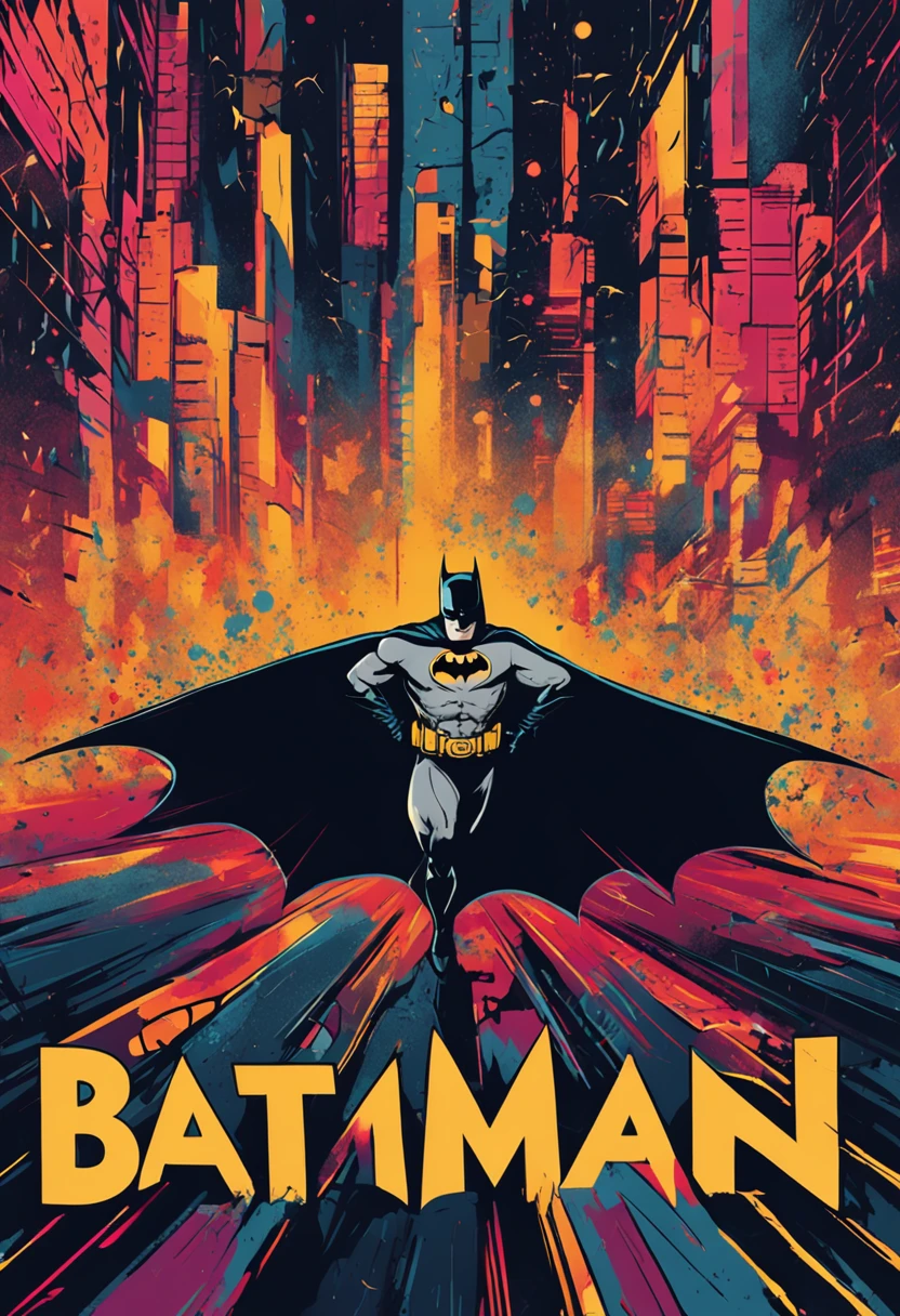 fundo abstrato batman