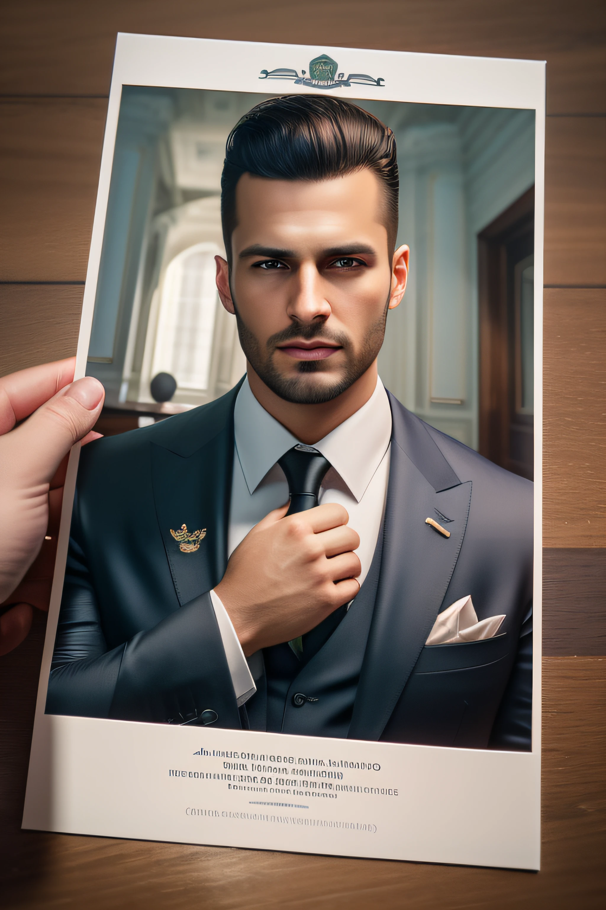 mulher de terno segurando uma foto de 3 mafiosos, epic and elegant portrait, estilo de arte fotorrealista, Retrato VFX altamente detalhado, Cinematic realistic portrait, hyperrealism artstyle, imagem fotorrealista da revista, epic character portrait, estilo de arte fotorrealista, Amazing photorealistic graphics, Epic portrait illustration, highly detailed photo portrait.