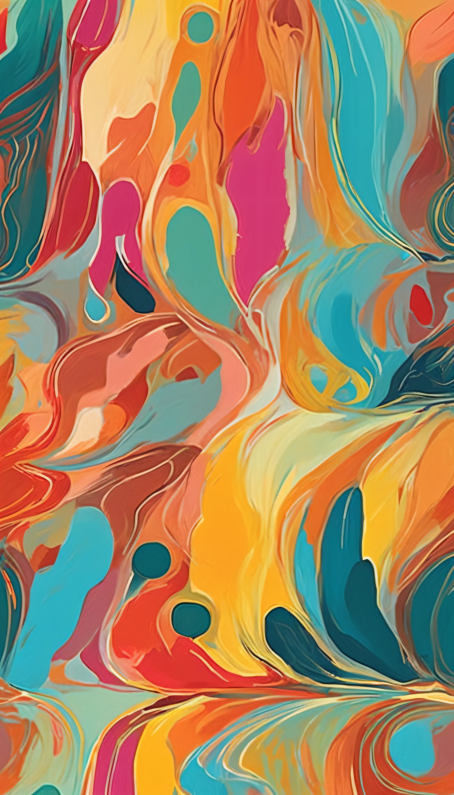 An emblematic logo of an dog of vibrant colors, water elements, simple design, vector art, minimal