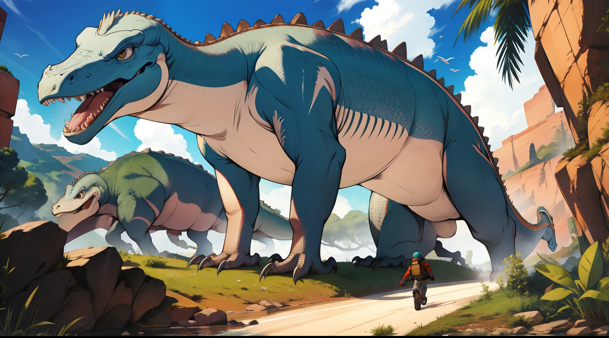 the Mesozoic era