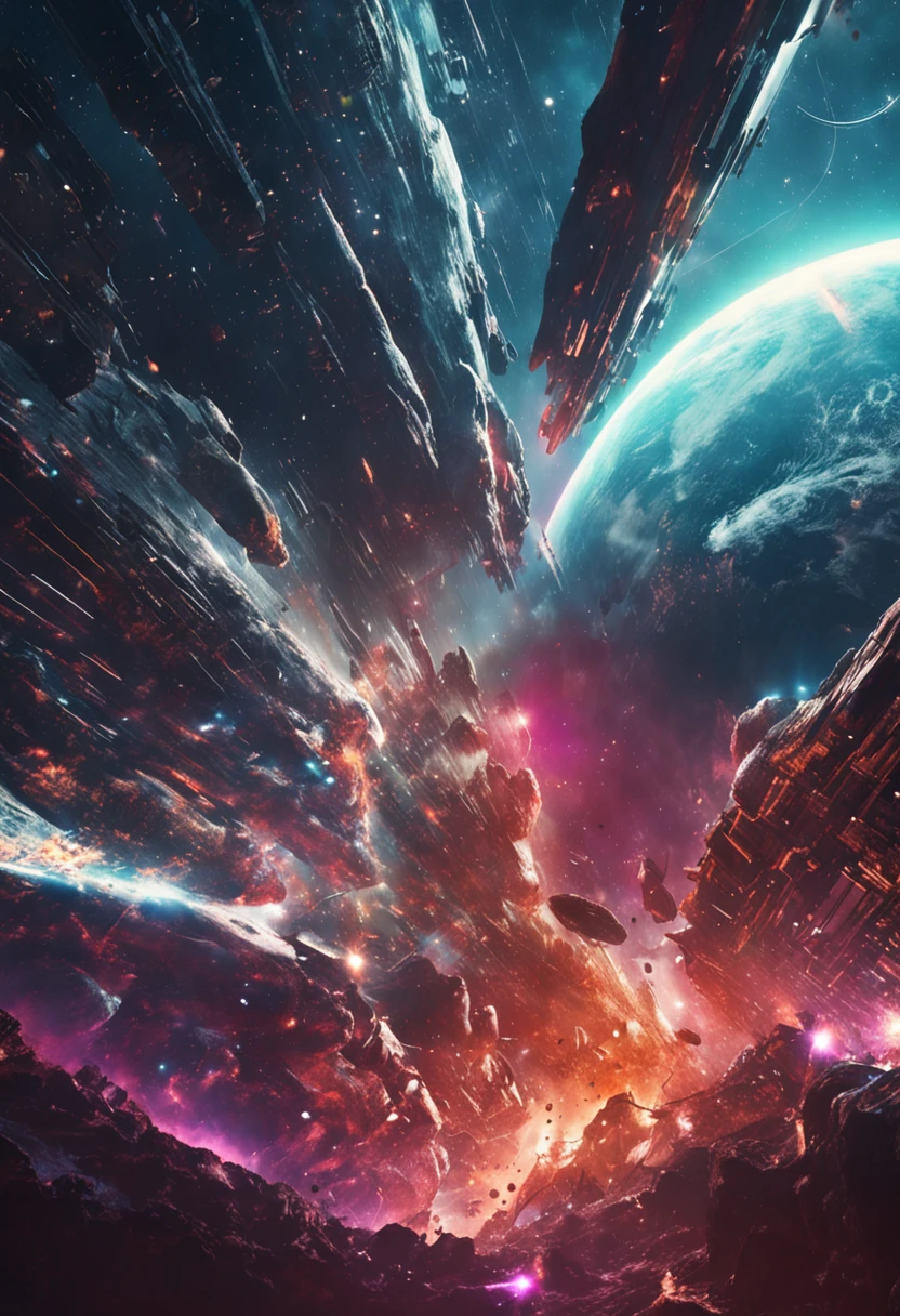 pe de um fundo do universo