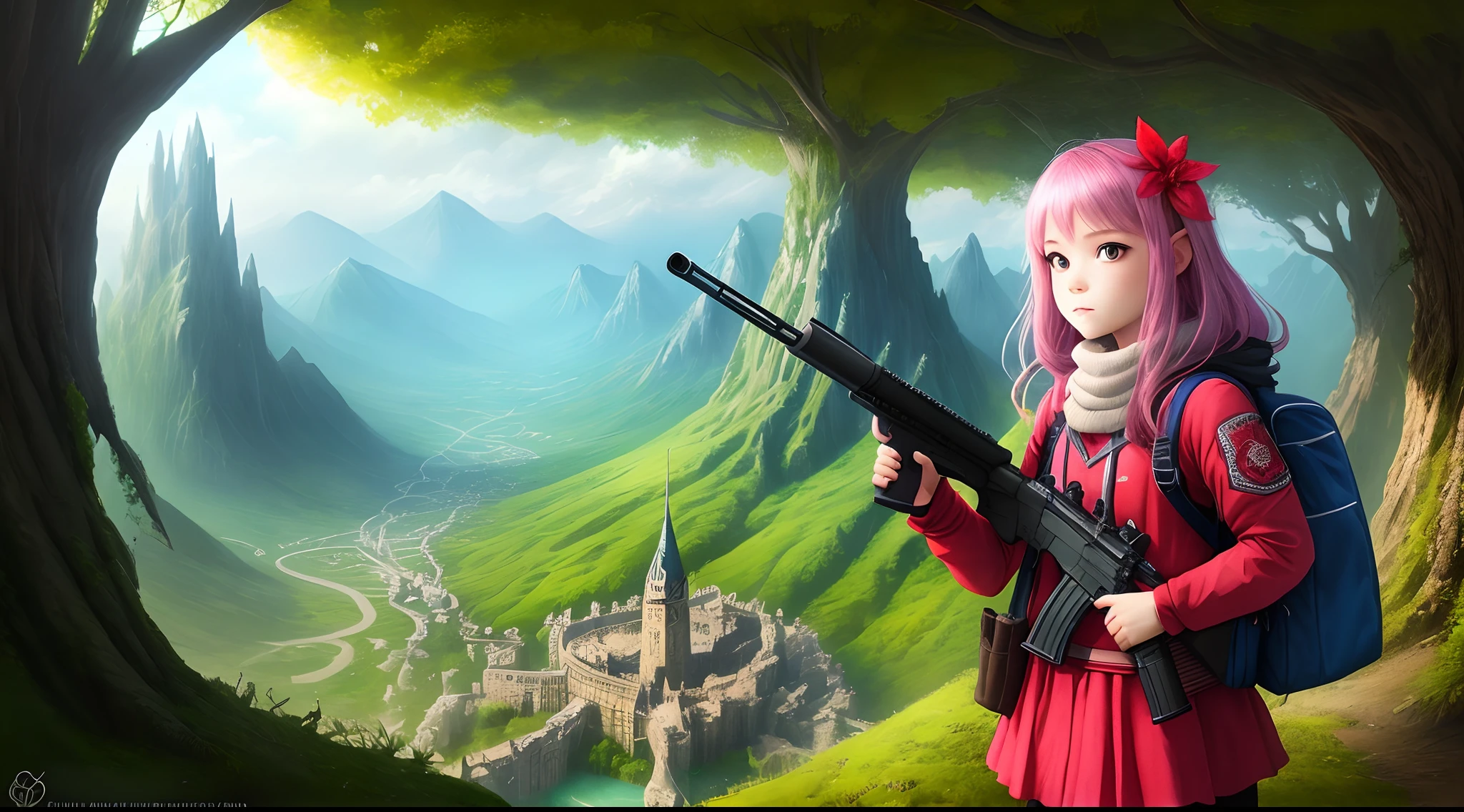 Take a gun and travel through the fairy world