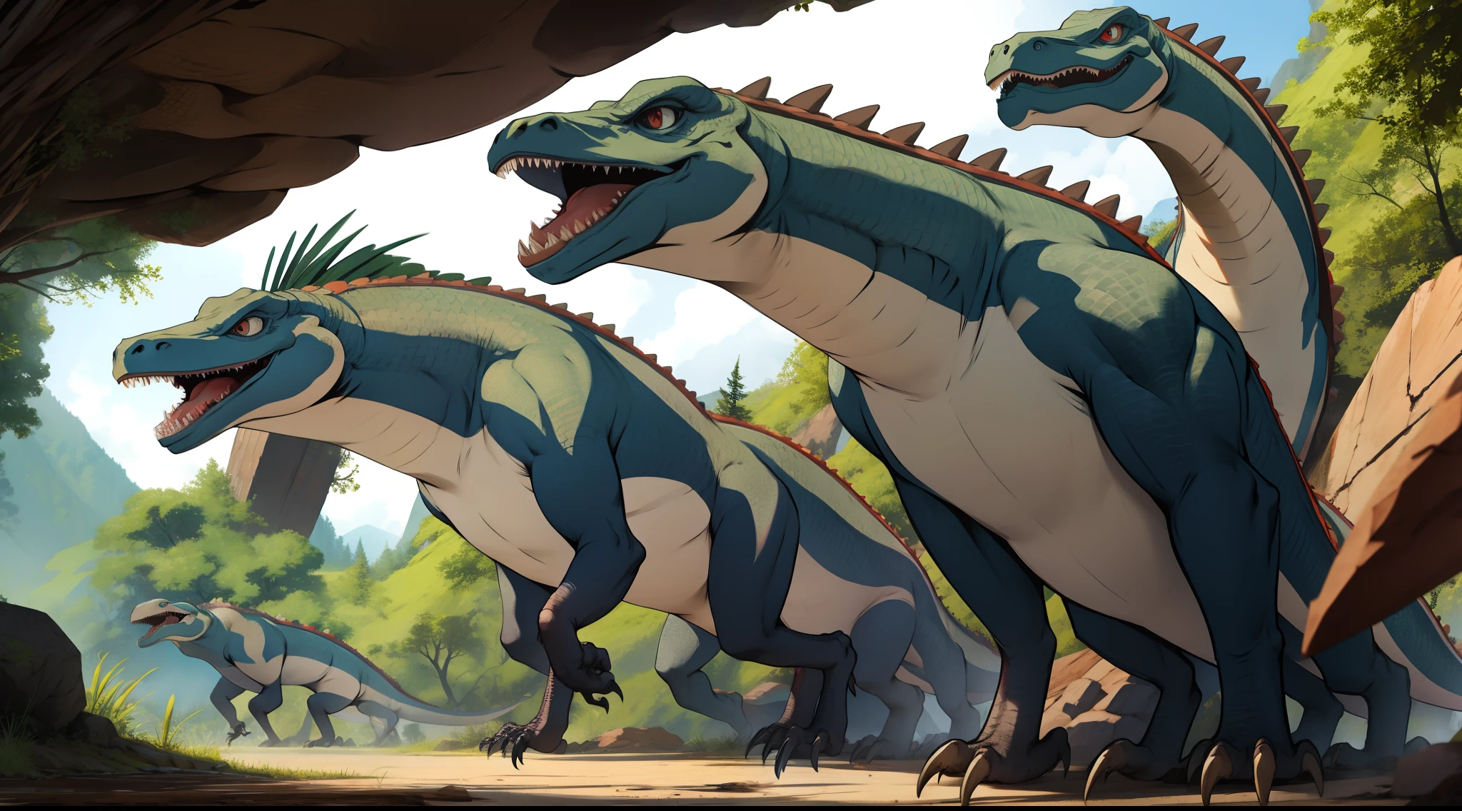 the Mesozoic era