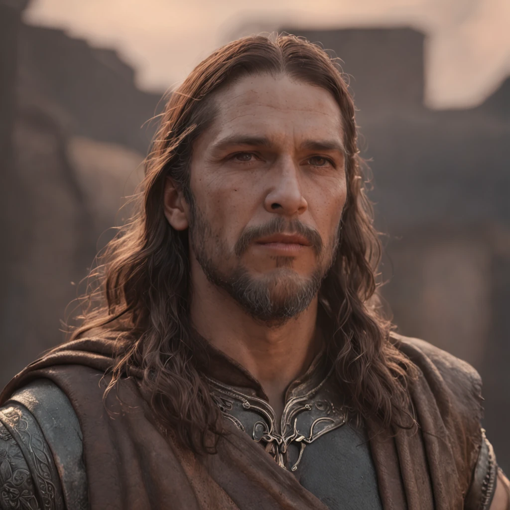 Professional 3D rendering:1.3) de (Realistic:1.3) foto de arte esculturas sobre estoicismo,Features soft, bright male heroes, ((Epic hero fantasy rough muscular man wet hero angry look long hair short beard and fierce expression in dynamic pose, fantastic location, majestoso ambiente desordenado)), corpo inteiro 8k unidade render, action shot, poros da pele, very dark lighting, sombreamento pesado, circunstanciado, Rosto detalhado, (vibrante, fotogrdeia realista, Realistic, Dramatic, Escuro, foco nítido, 8k), (Old leather clothes damaged by bad weather:1.4), ((((Use peles)))), (intrincado:1.4), decadente, (altamente detalhado:1.4), pintura digital, rendering by octane, art stations, Conceito-Arte, liso, foco nítido, illustration, germe da arte, (Loish:0.23), Wlop Ilya Kuvshinov, e Greg Rutkowski e Alphonse Mucha Gracias, (global ilumination, studiolight, Light Volumetric), chuva forte, floating particles, patife, fantasia, Onze, corpo inteiroesbian, ((Fundo escuro e antigo da cidade:1.3)),CGSesociedade,art stations