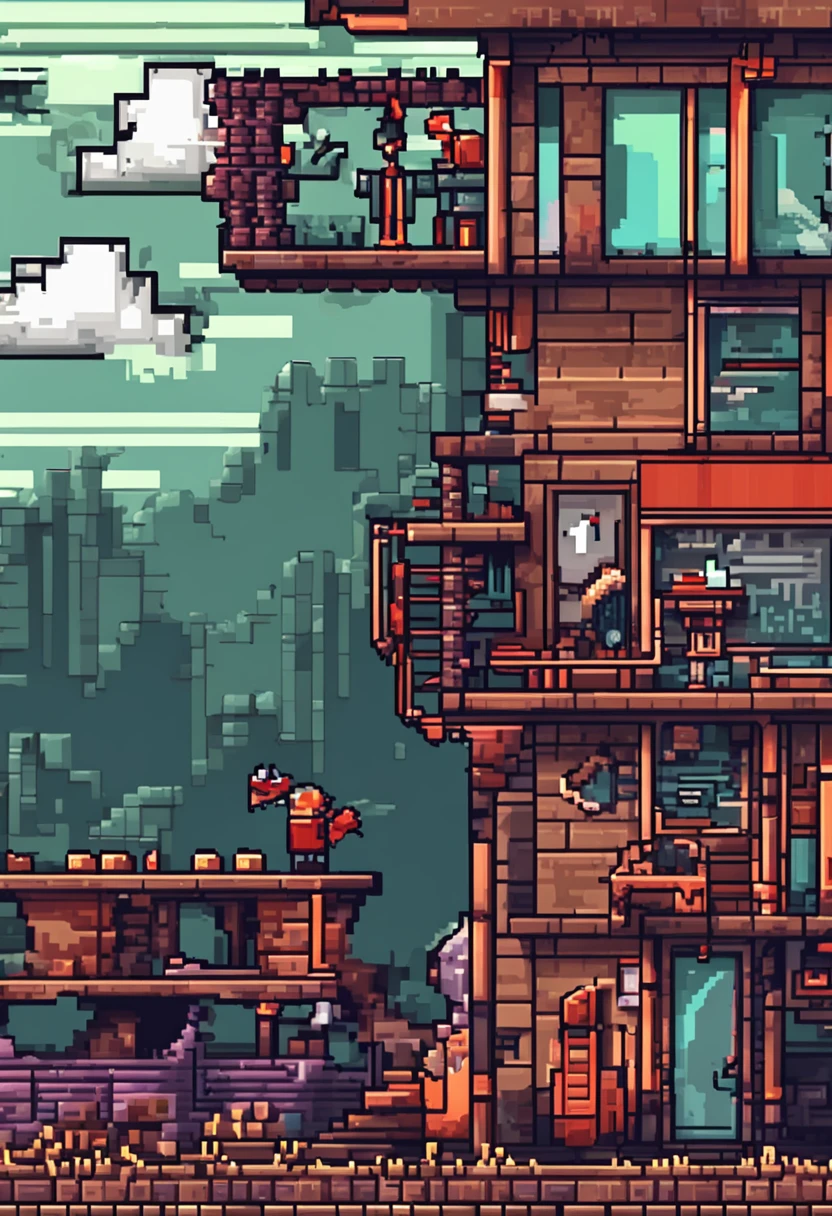 pixel art axe