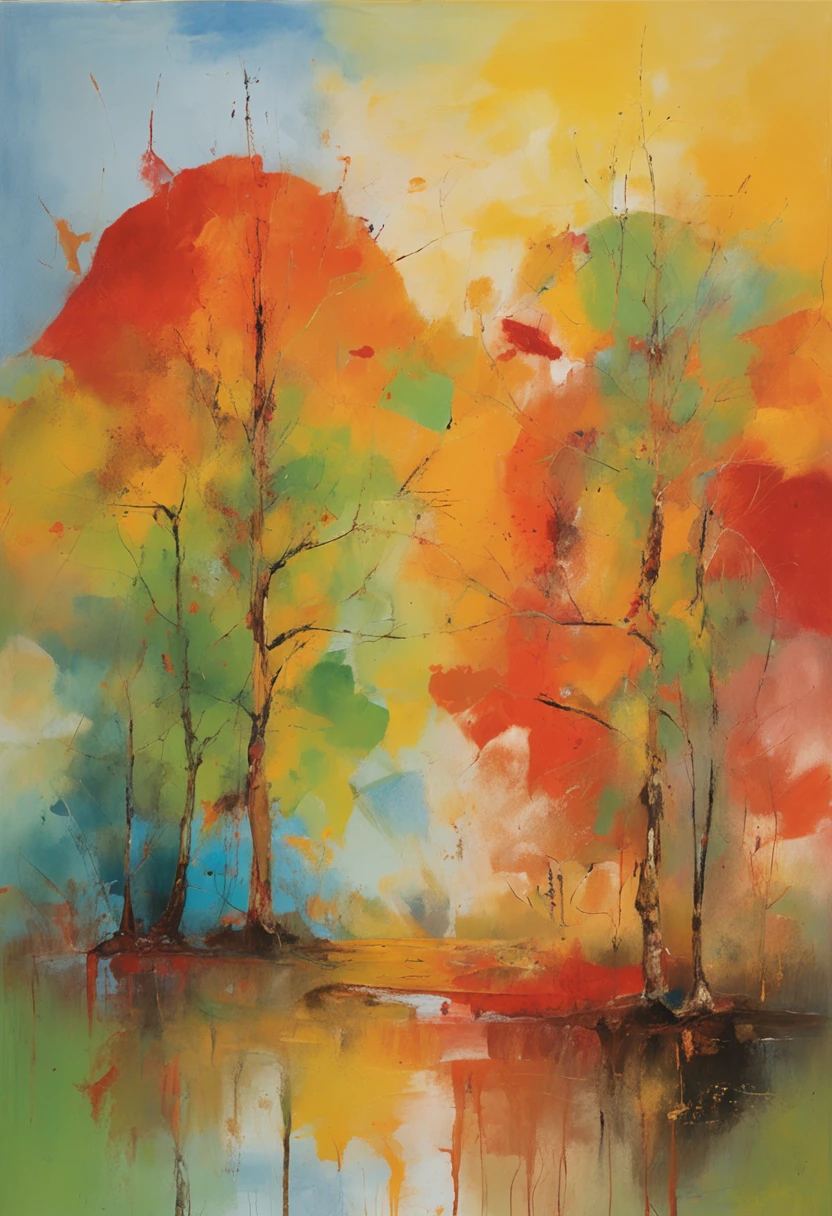 Illustration of the "autumnal equinox" in the eyes of