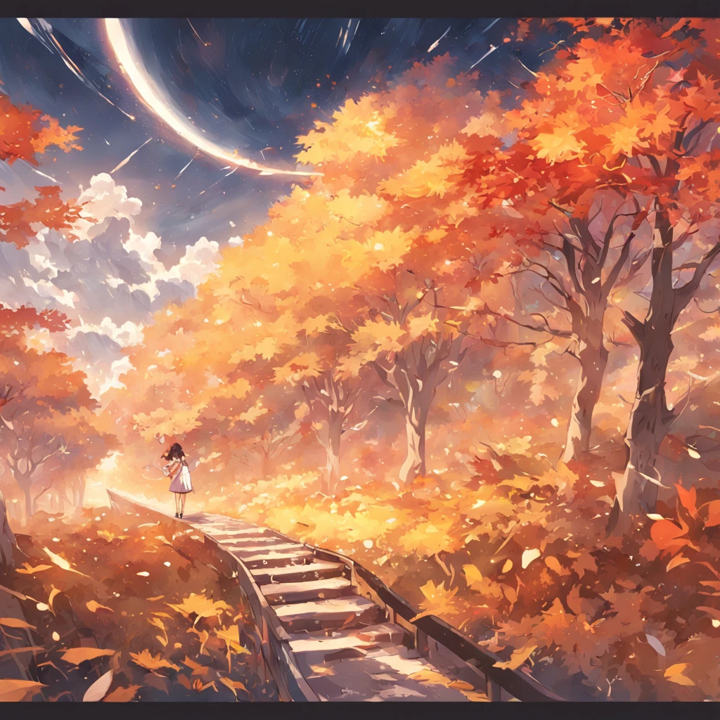 Illustration of "Twenty-four Solar Terms About the Autumnal Equinox"