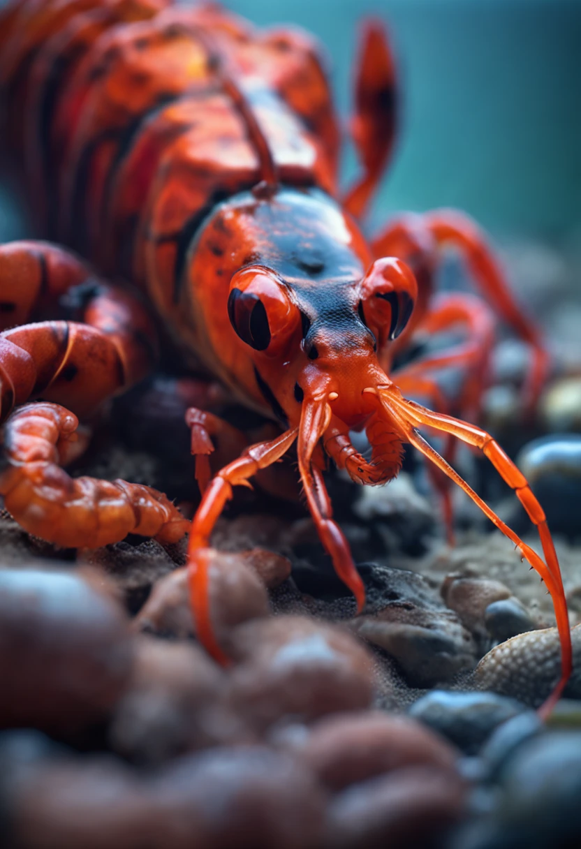 Beautiful pictures of realistic shrimp
