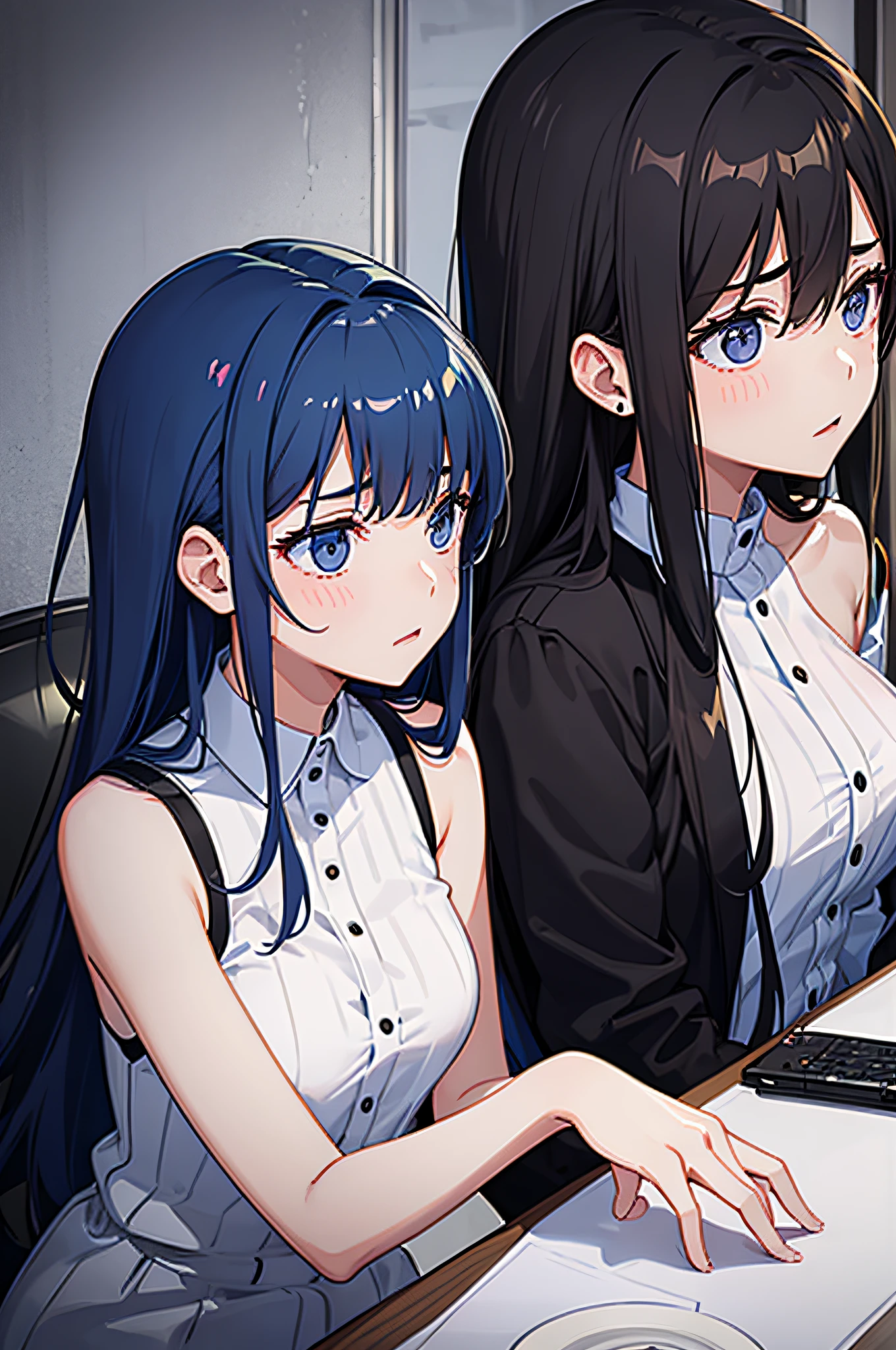 Depressed girls