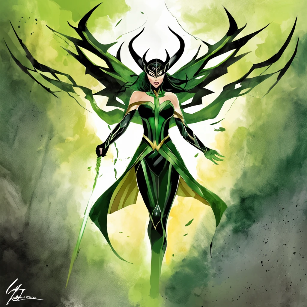 Hela: The Asgardian goddess of death, Hela is a formidable adversary for Thor and other Marvel heroes, wielding great power and control over the realm of the dead.