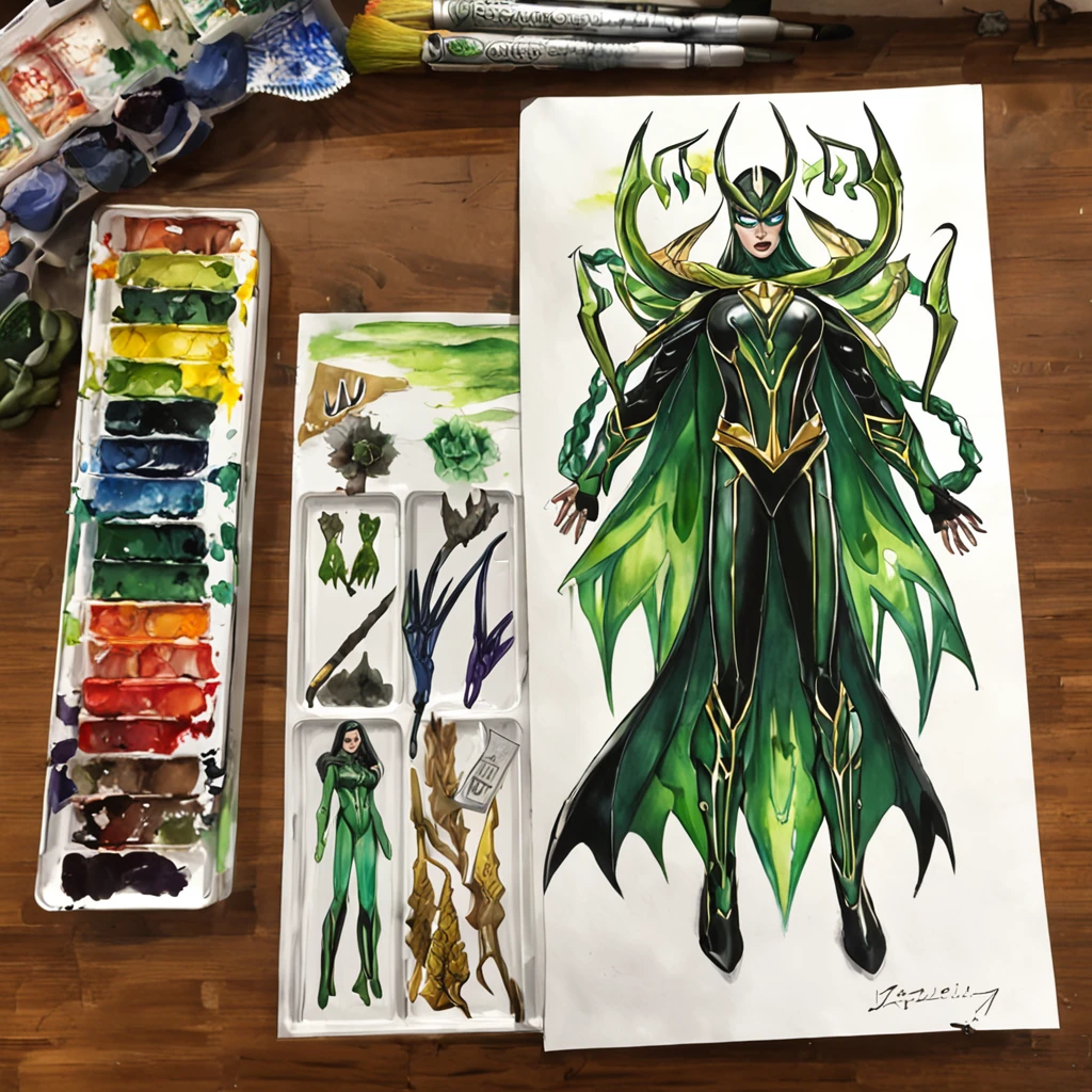 Hela: The Asgardian goddess of death, Hela is a formidable adversary for Thor and other Marvel heroes, wielding great power and control over the realm of the dead.