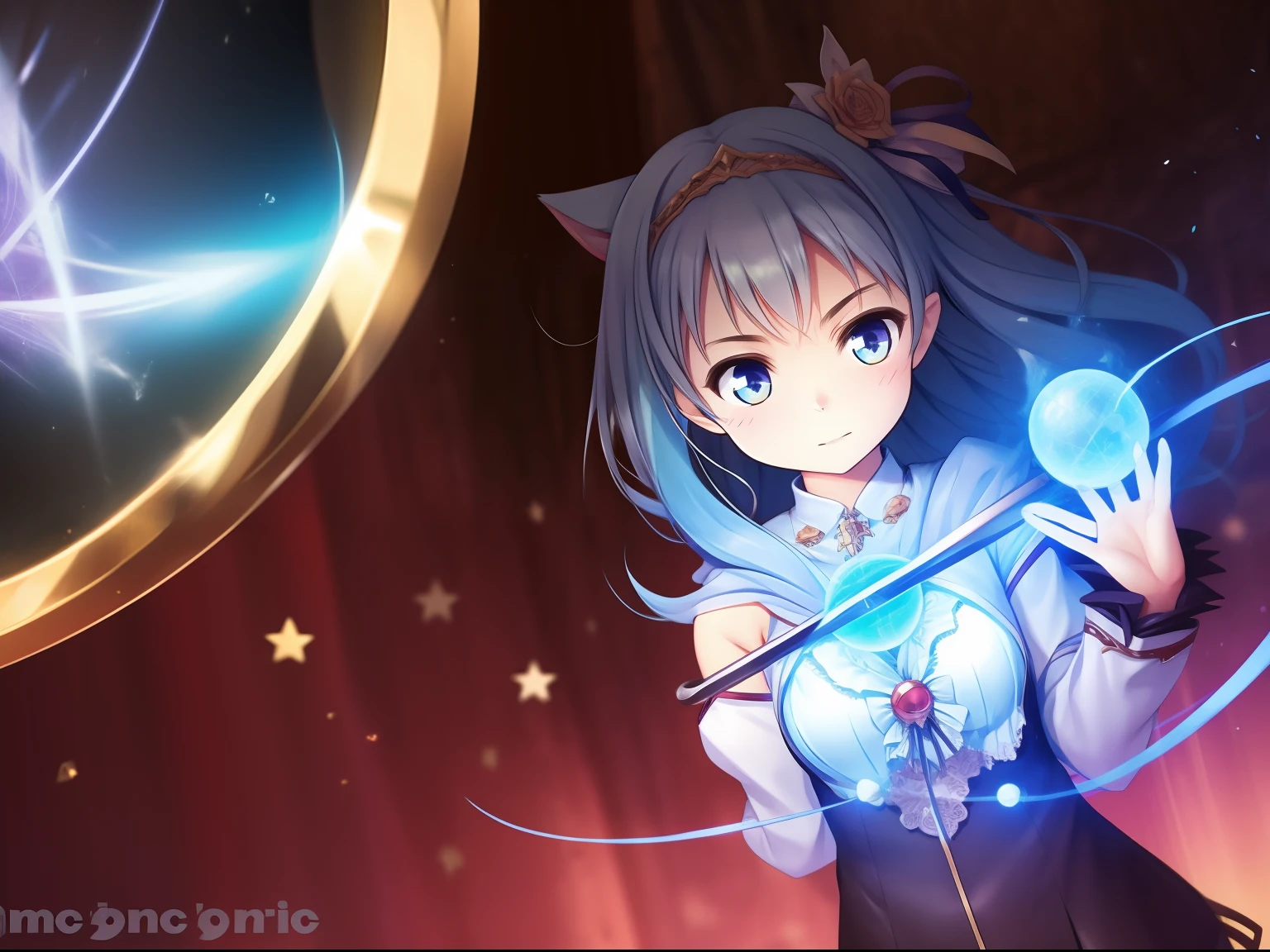 1girl,magic