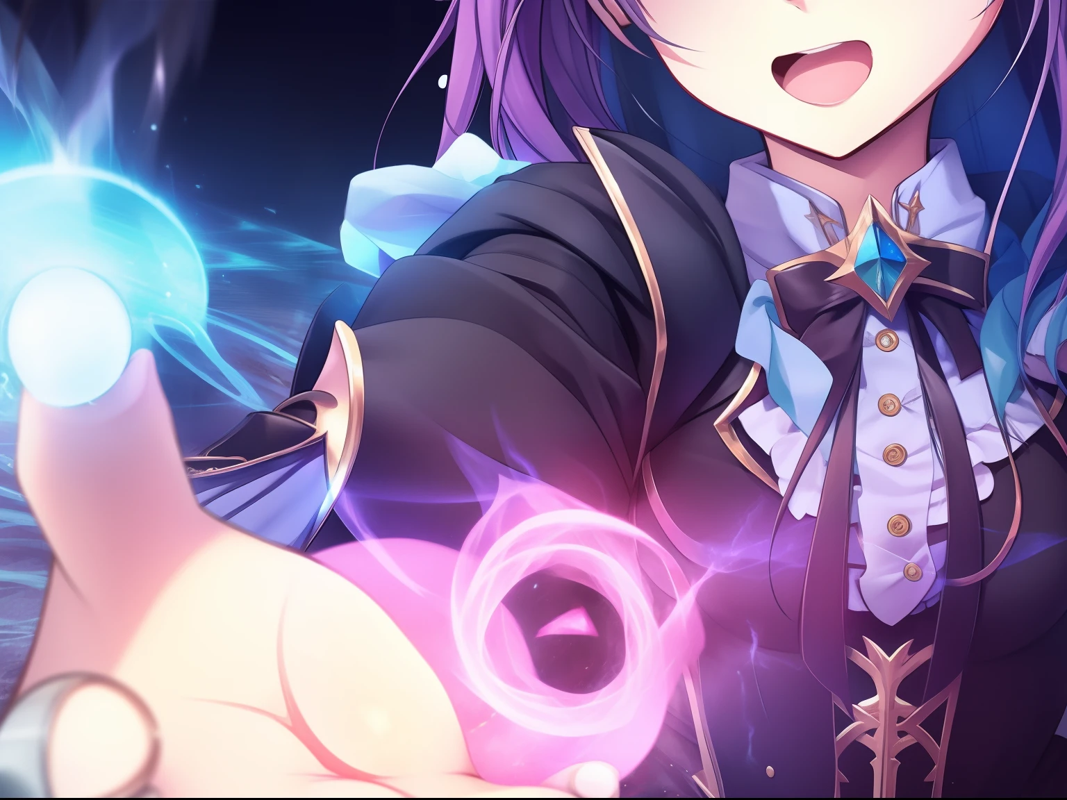 1girl,magic