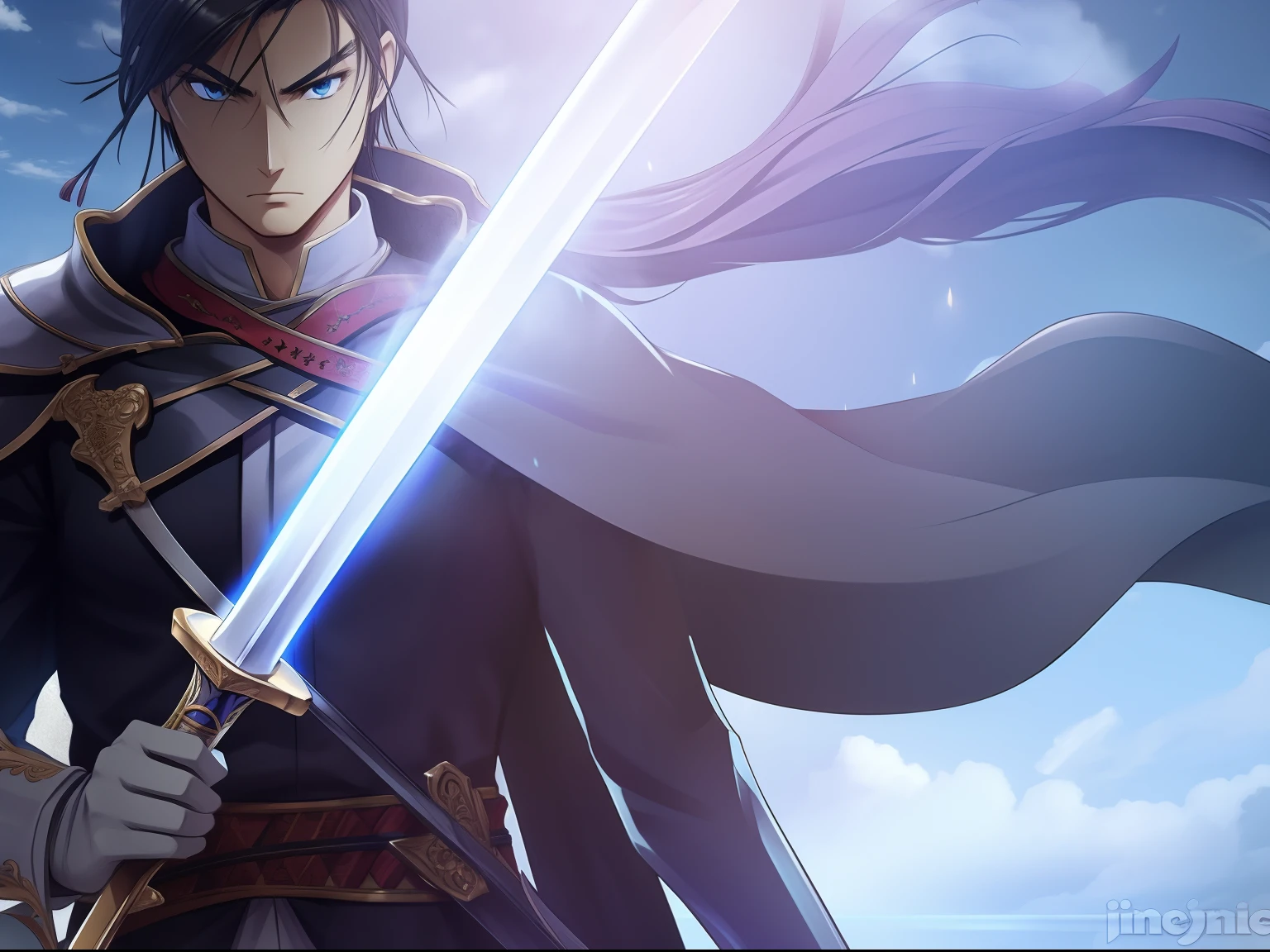 1man,sword