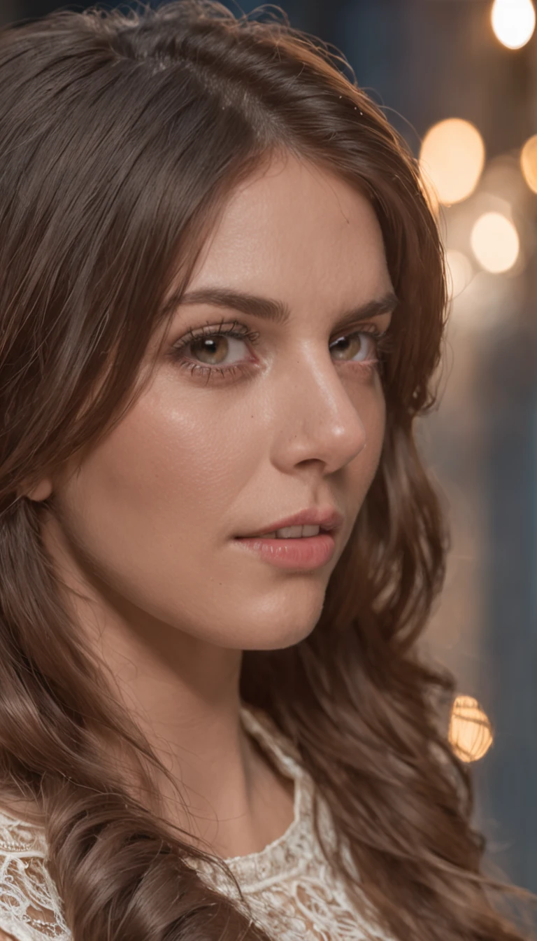 retrato de corpo inteiro, uma jovem loira, 30 anos, olhos perfeitos, segurando uma lata de coca-cola, Front view, High definition, cores vivas reflete, foco nítido, detalhes insanos, detalhes intrincados, Contraste, dynamic lighting, hiperdetalhado, perfect composition, Realistic, 8k