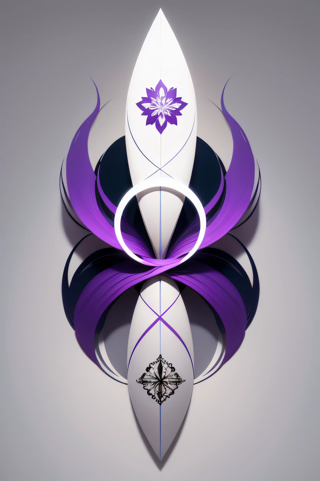 um logotipo de flor roxo com um fundo branco, Elixir da Beleza, logotipo em estilo abstrato, logotipo abstrato, design de logotipo profissional, design de logotipo, logotipo moderno, estilo do logotipo, design deslumbrante, Minimalist logo without text, arte vetorial do logotipo, logotipo simples, logotipo profissional, design de conceito de logotipo, design elegante, logotipo arredondado, graphic logo design, design suave